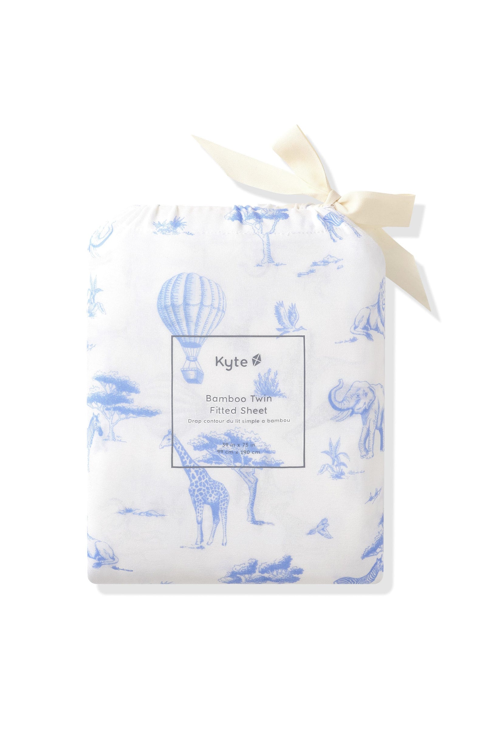 Twin Sheet in Toile Safari - Image 4