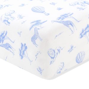 Twin Sheet in Toile Safari