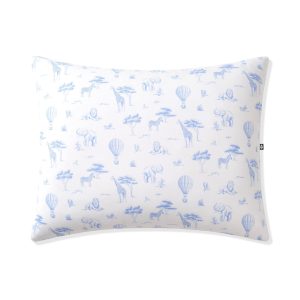 Toddler Pillowcase in Toile Safari