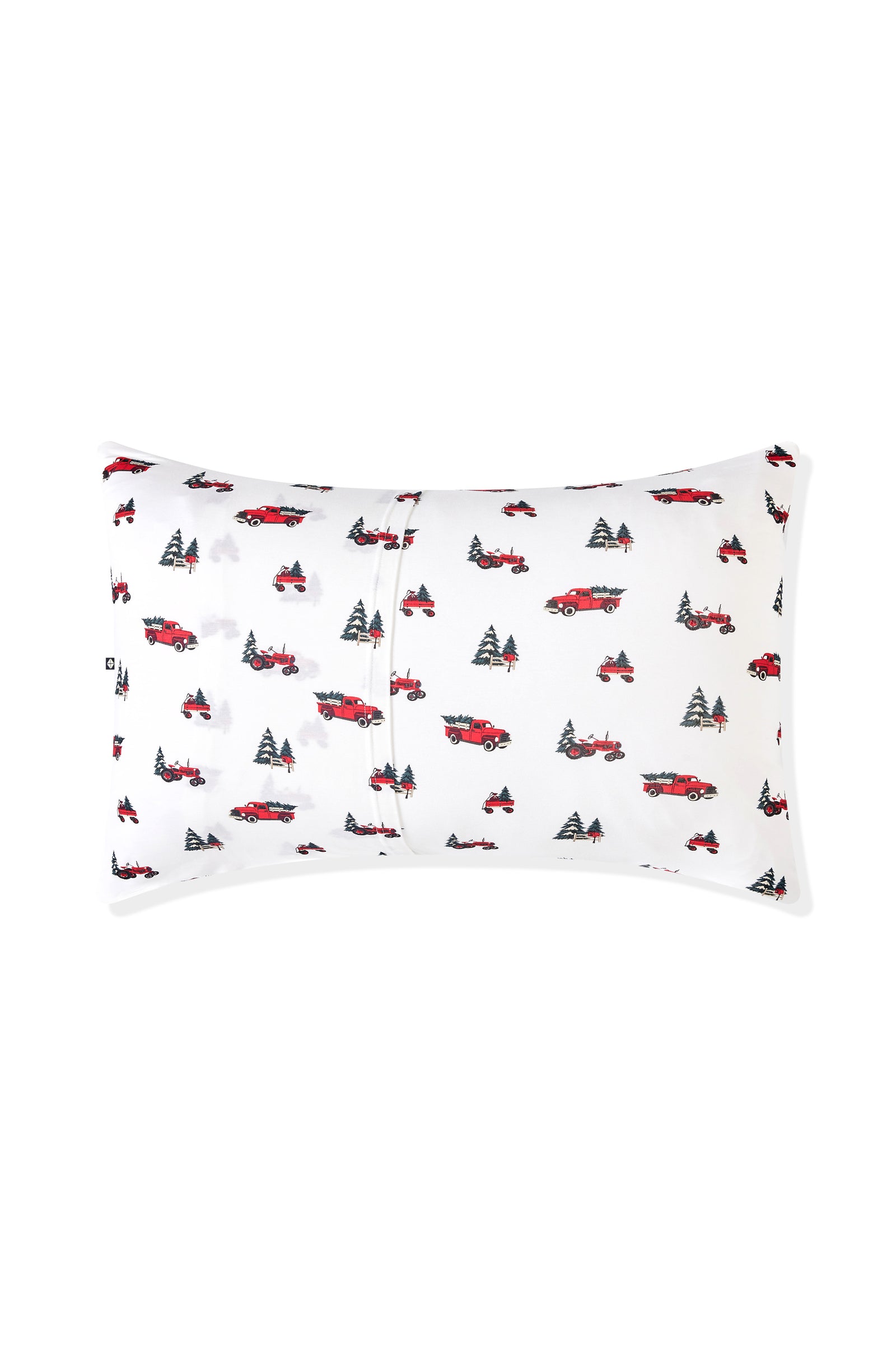 Standard Pillowcase in Holiday Tree Farm - Image 3