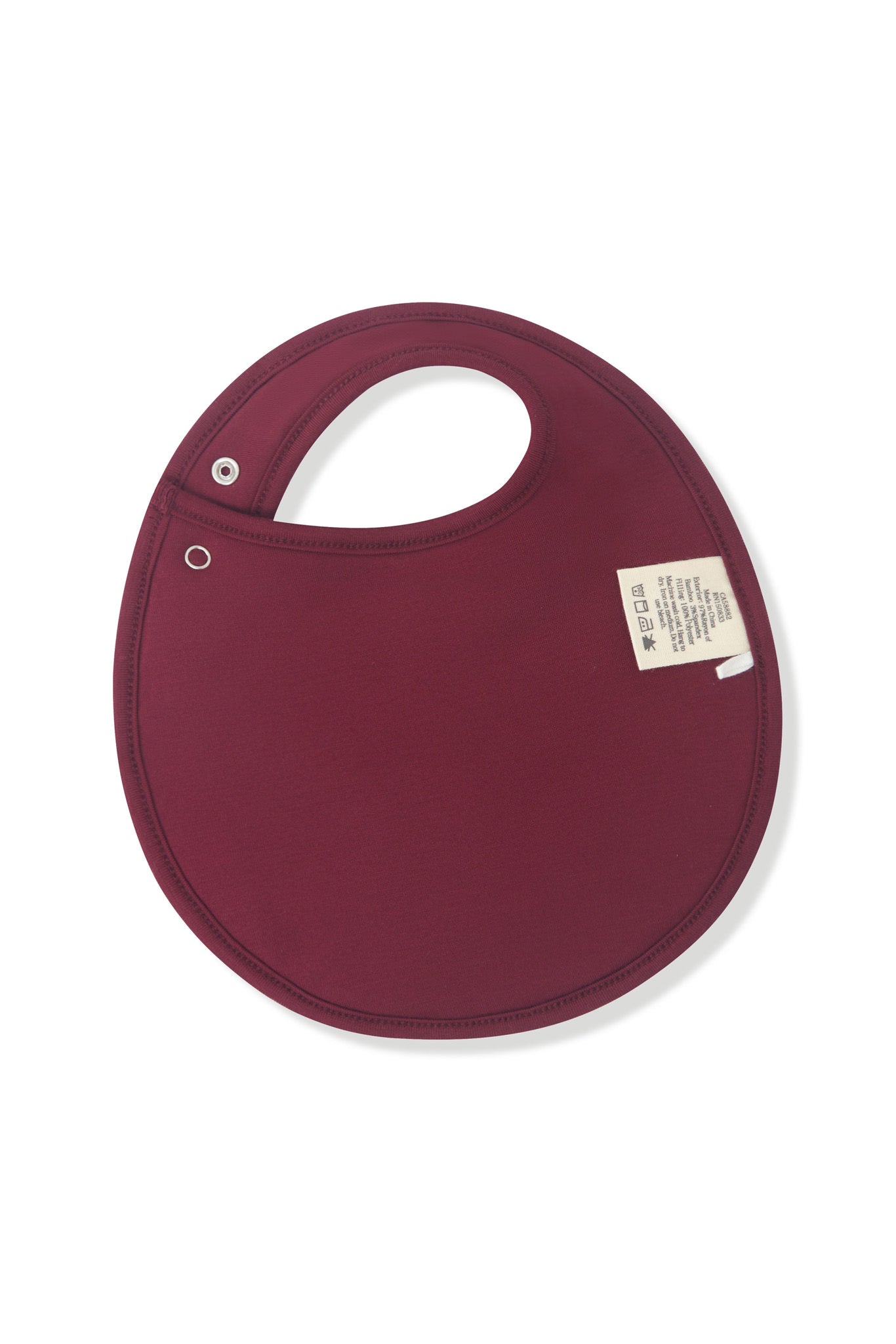 Cushy Bib in Burgundy - Image 4