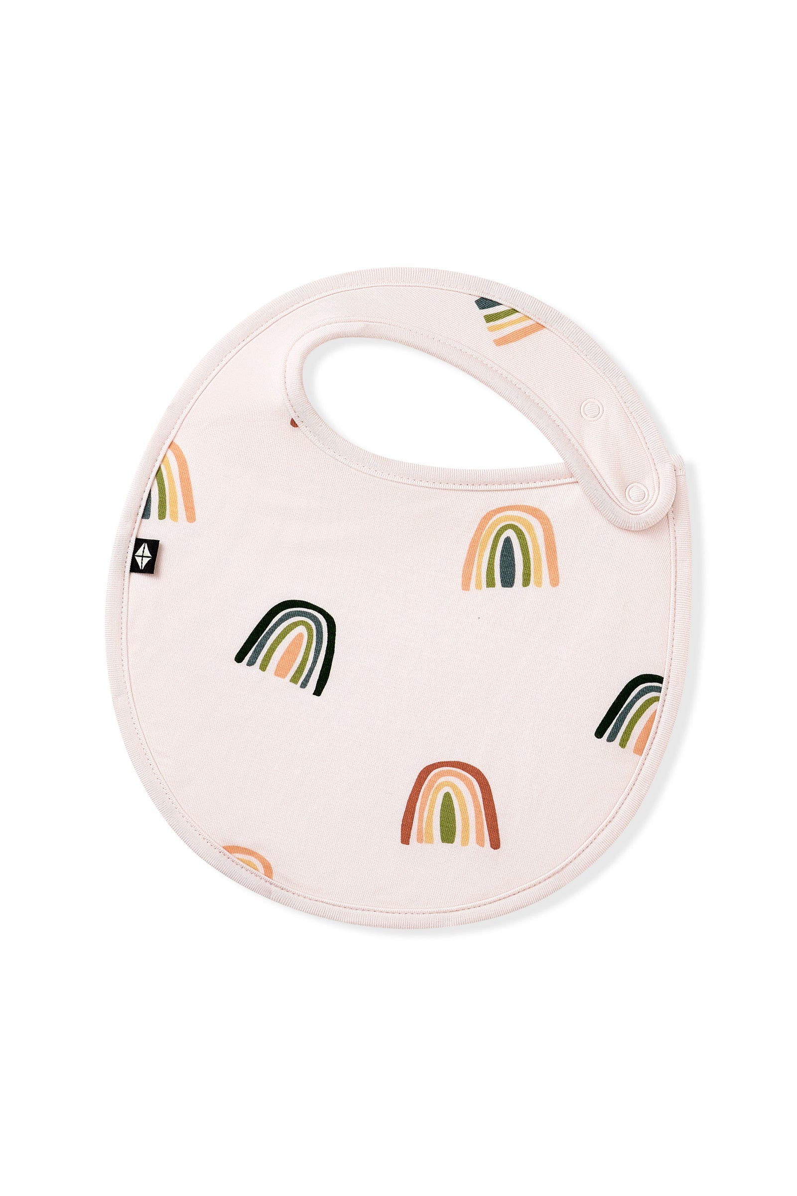 Cushy Bib in Retro Rainbow - Image 2