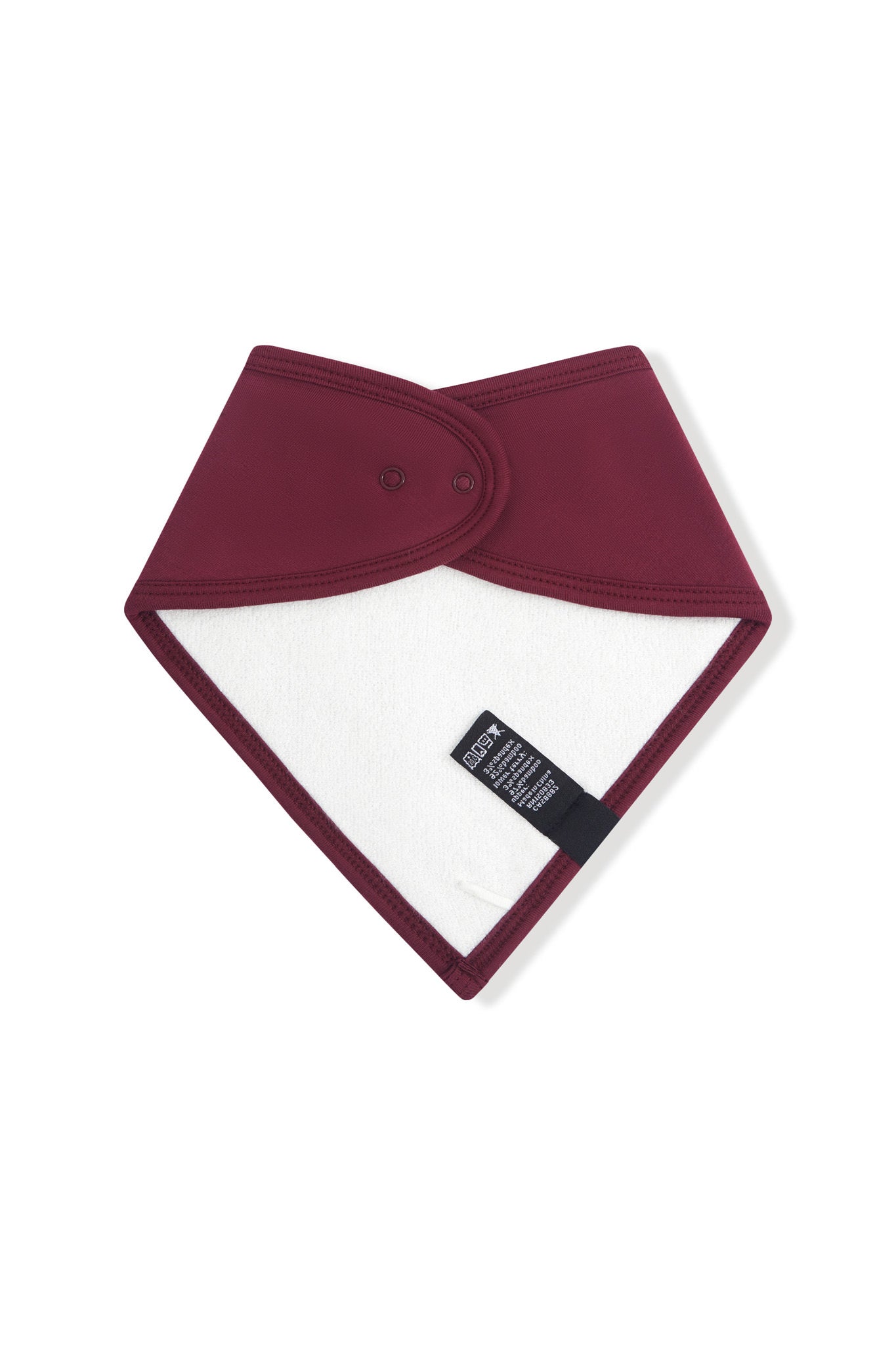 Bib in Burgundy - Image 3