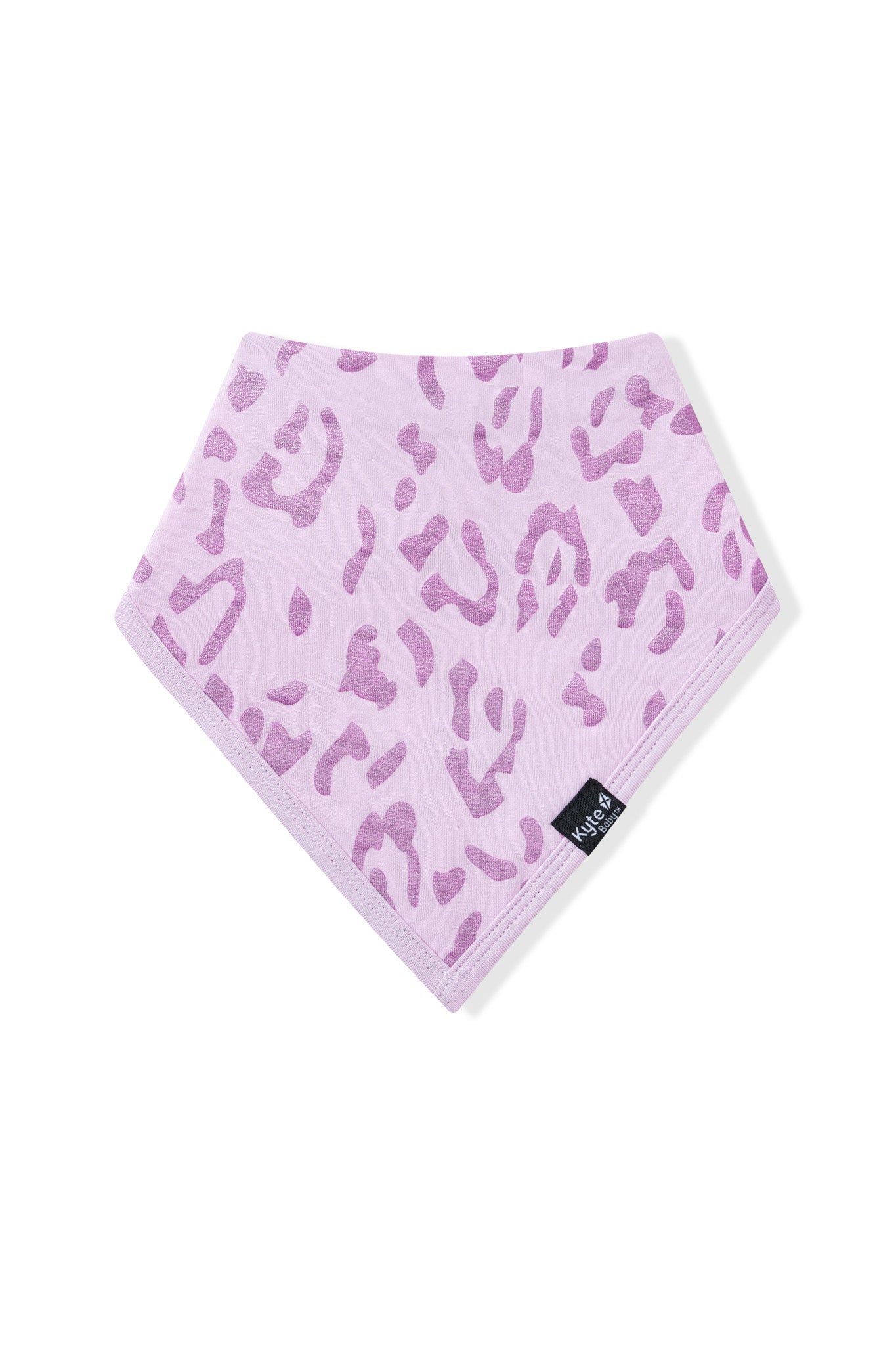 Bib in Thistle Leopard - Image 2