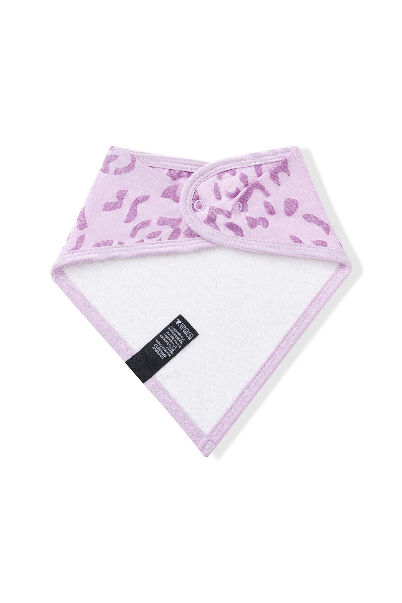 Bib in Thistle Leopard - Image 5