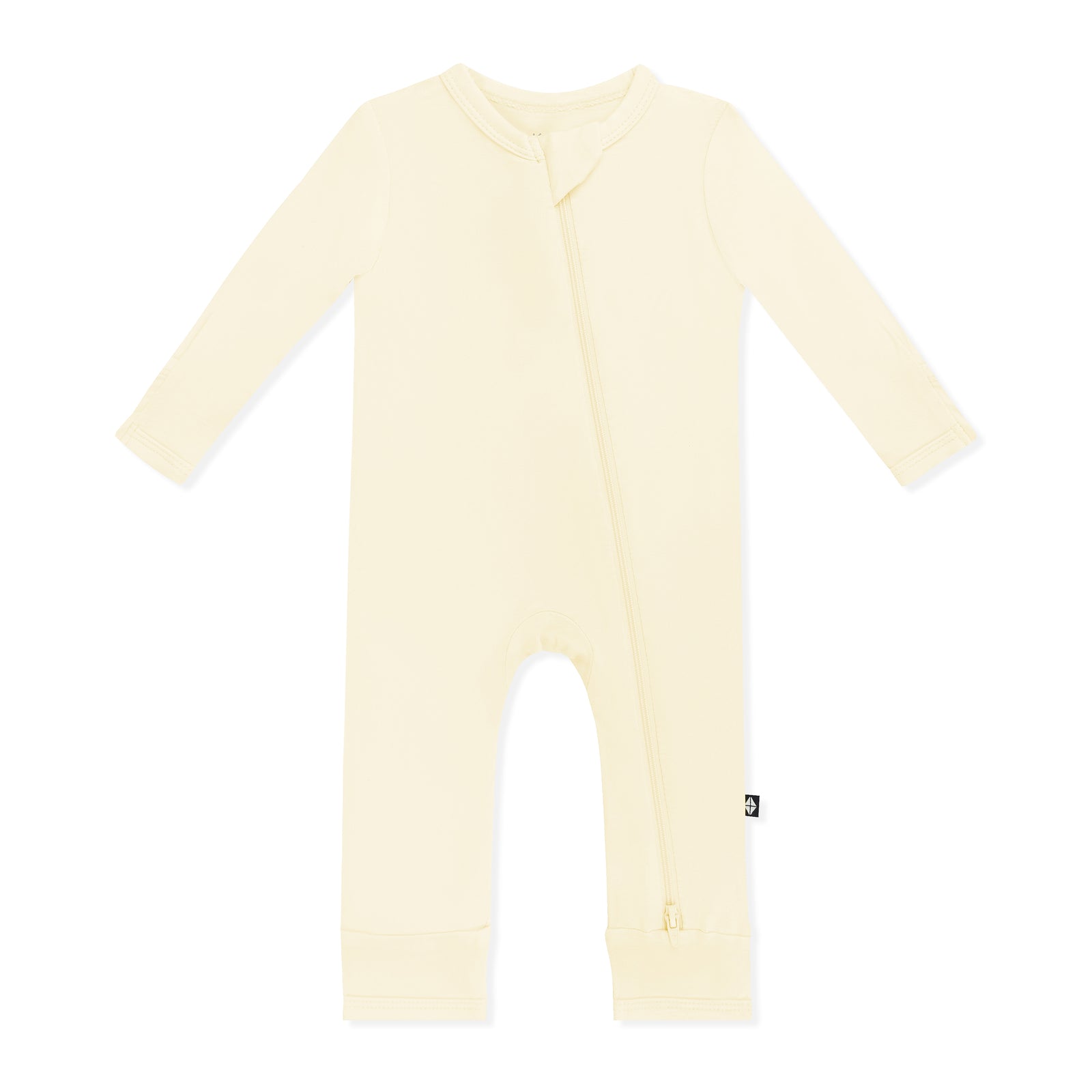 Zippered Romper in Chamomile - Image 2