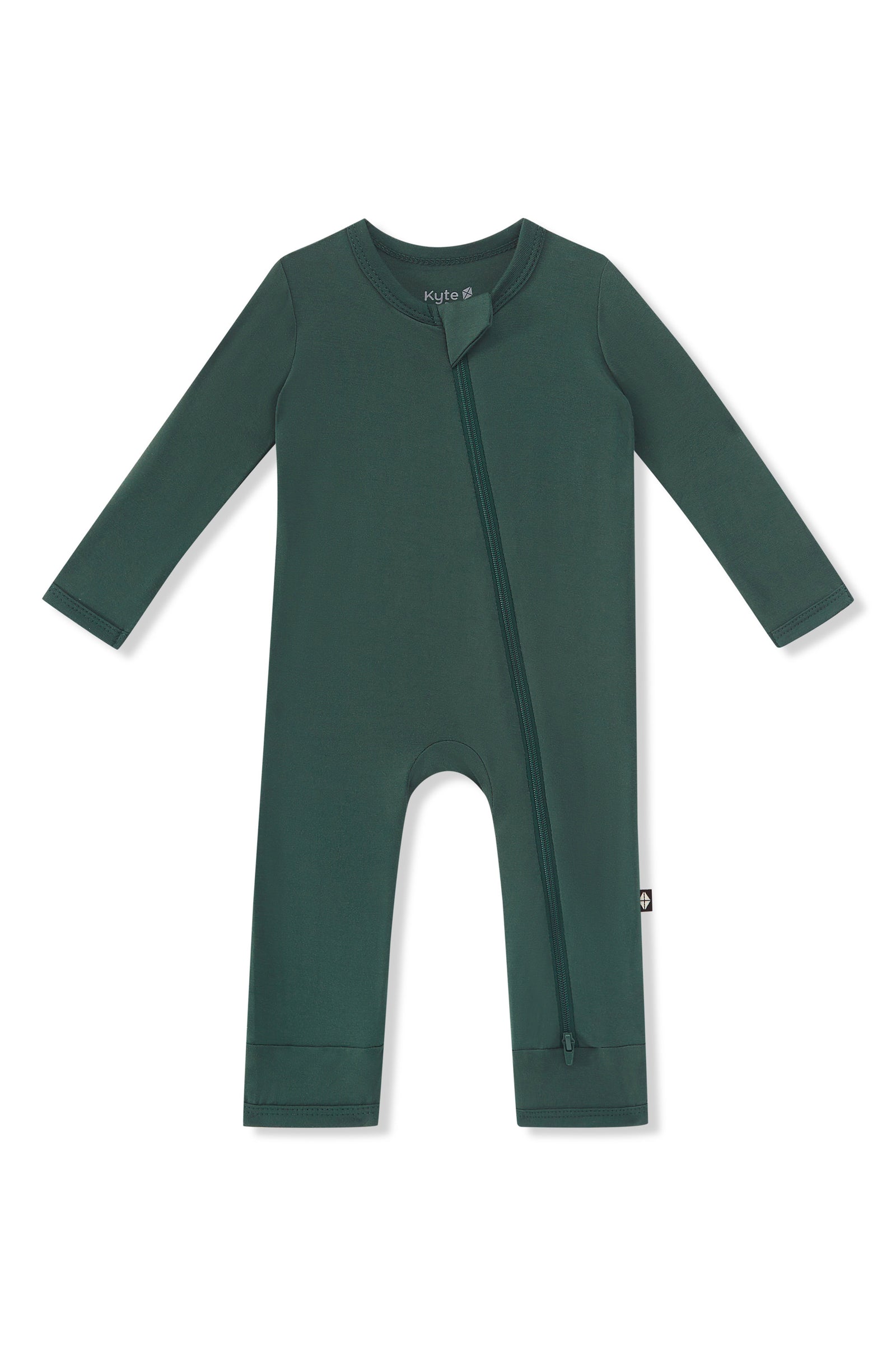 Zippered Romper in Cypress - Image 2
