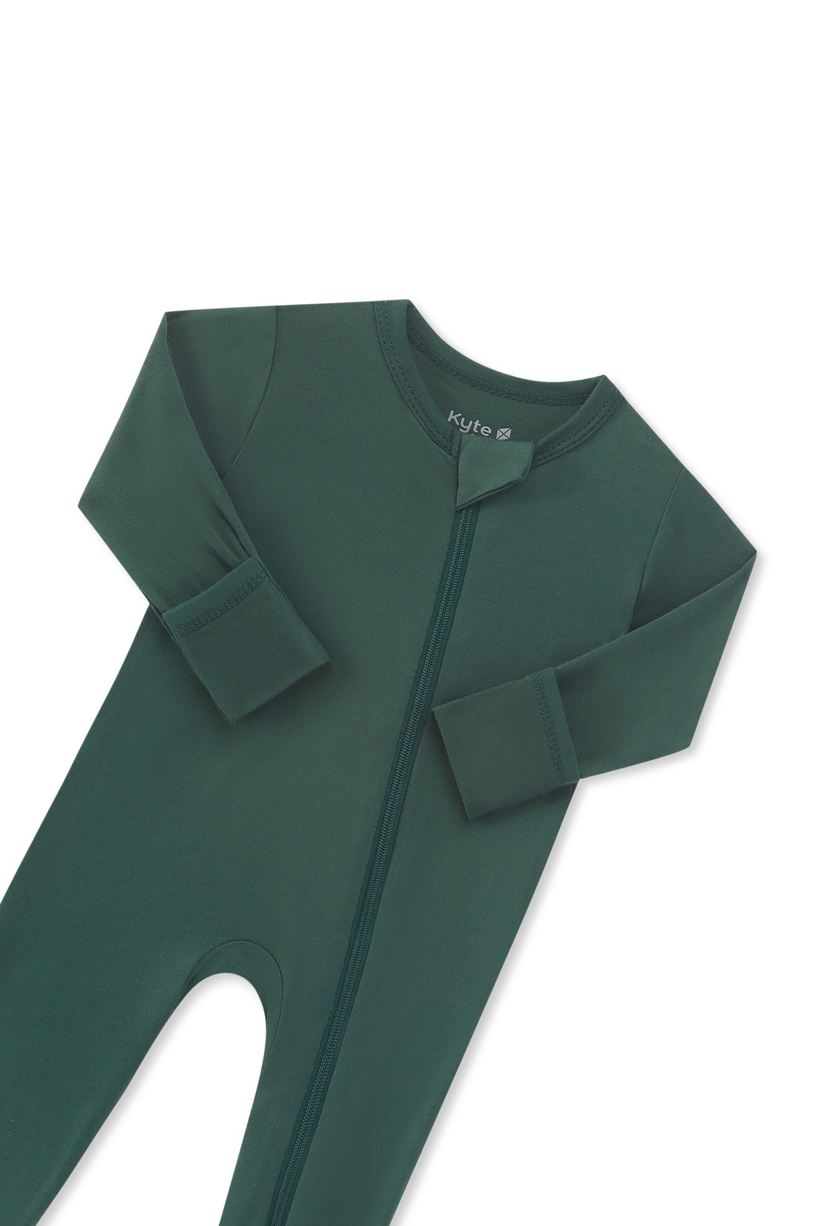Zippered Romper in Cypress - Image 4