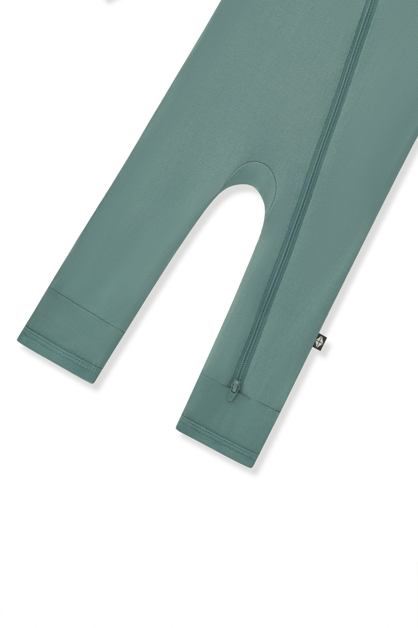 Zippered Romper in Pine - Image 5