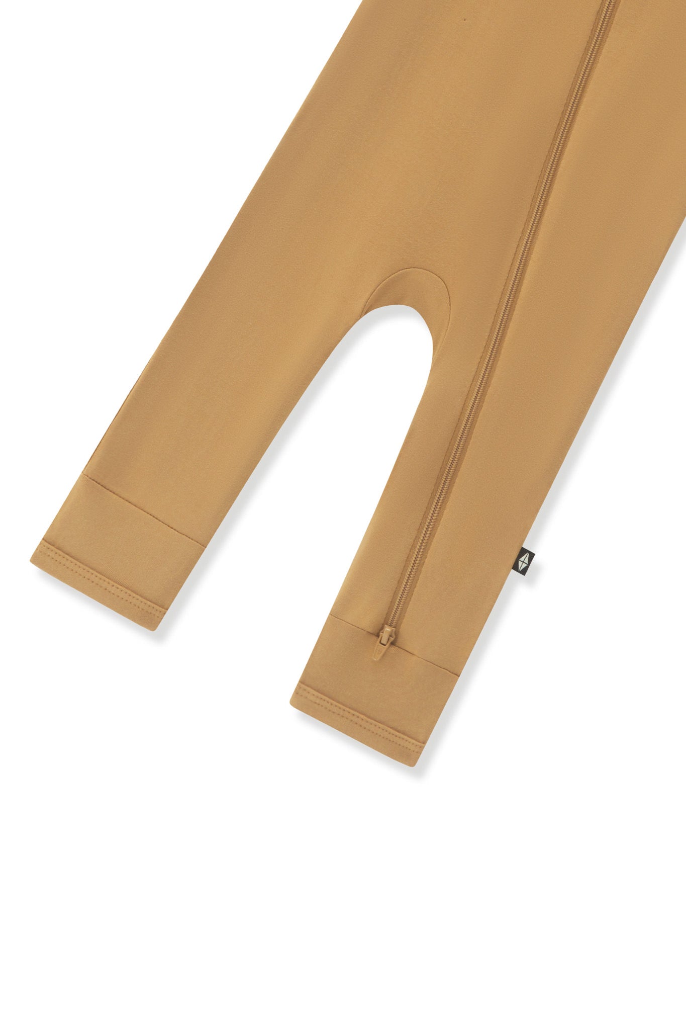 Zippered Romper in Ochre - Image 5