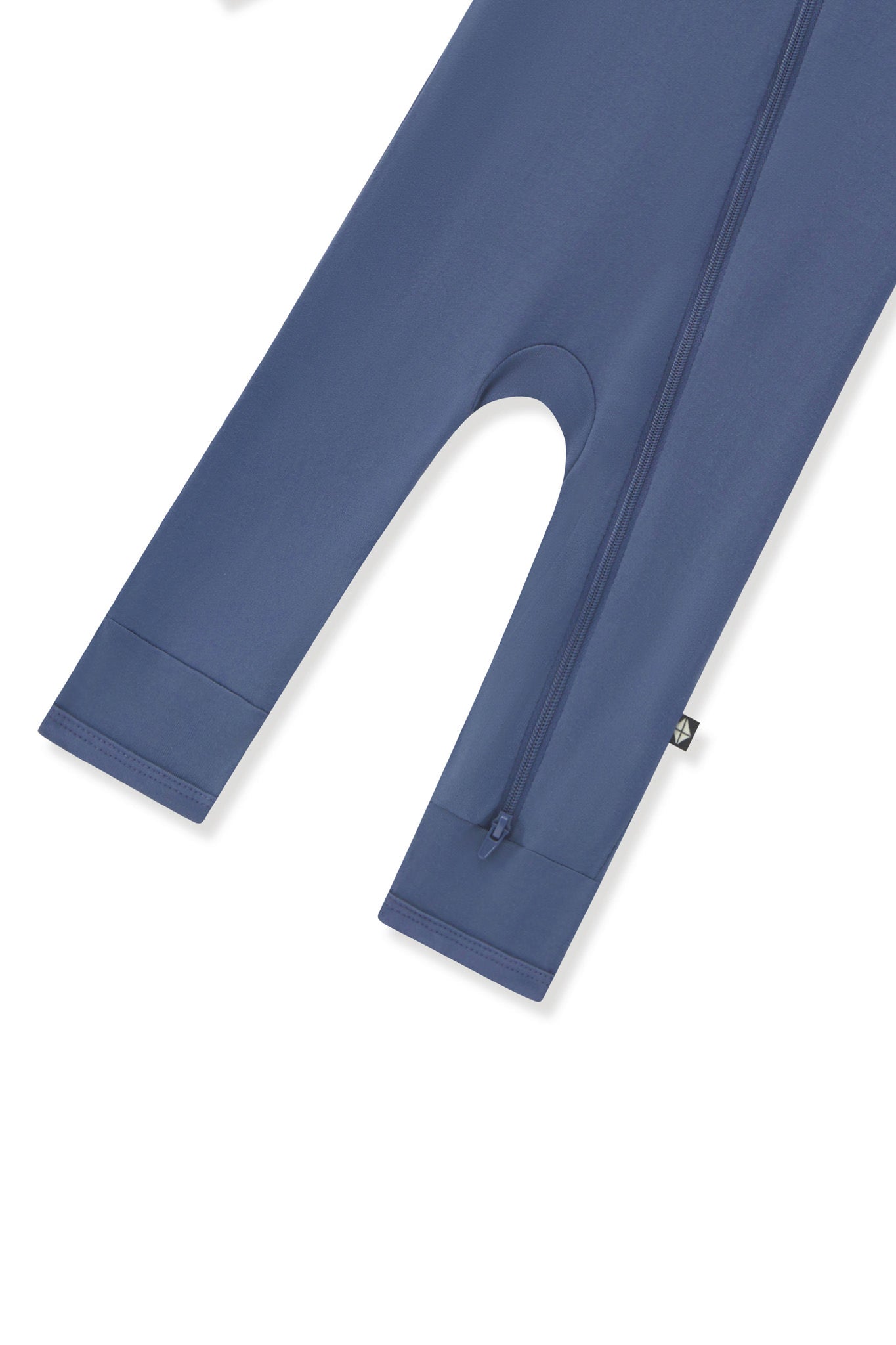 Zippered Romper in Oxford - Image 5