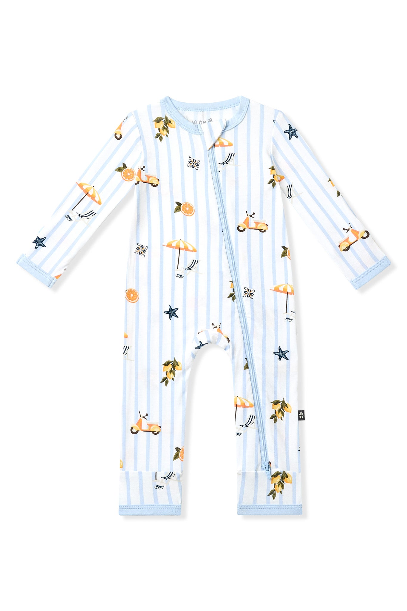 Zippered Romper in Amalfi Coast - Image 2