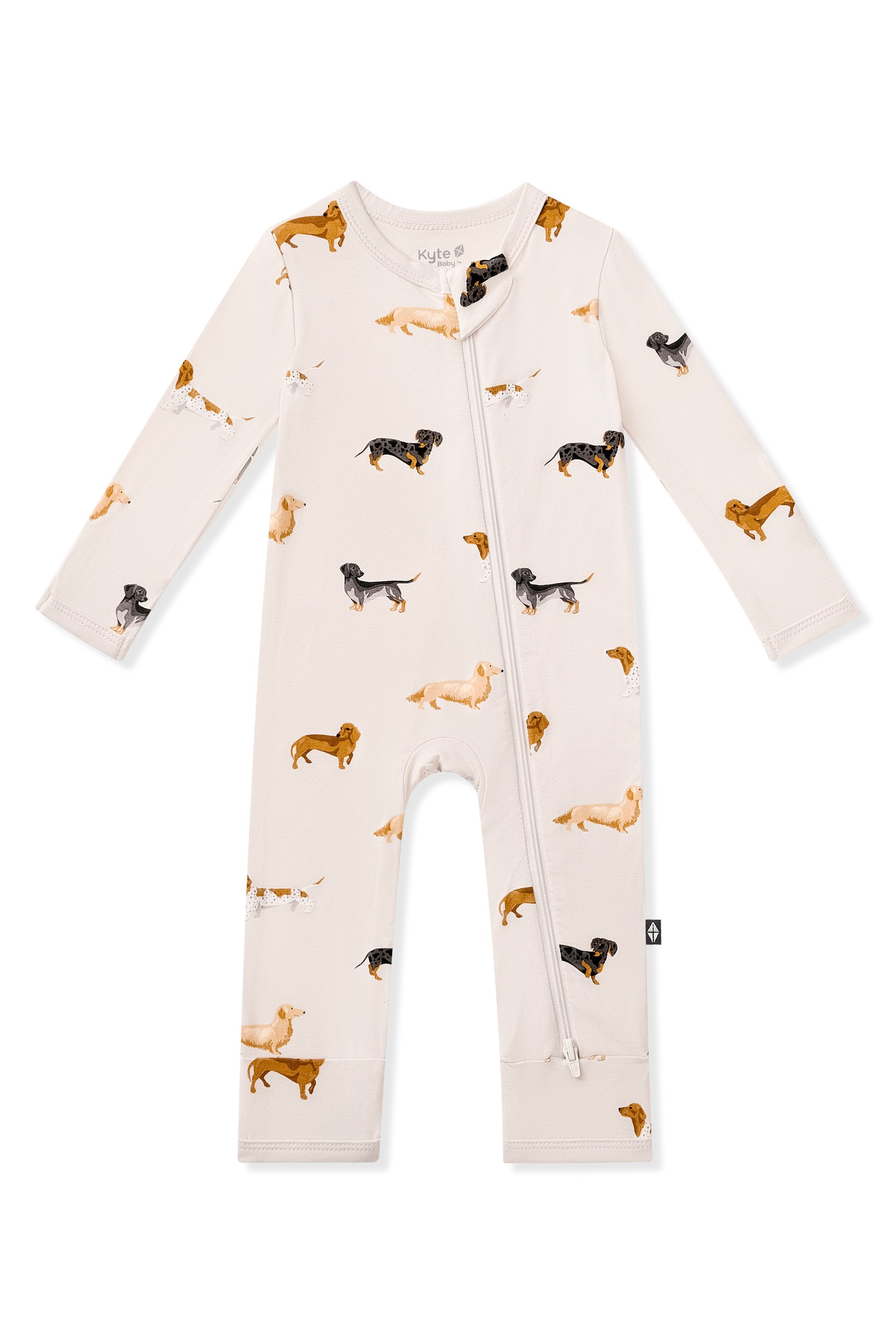 Zippered Romper in Dachshund - Image 2