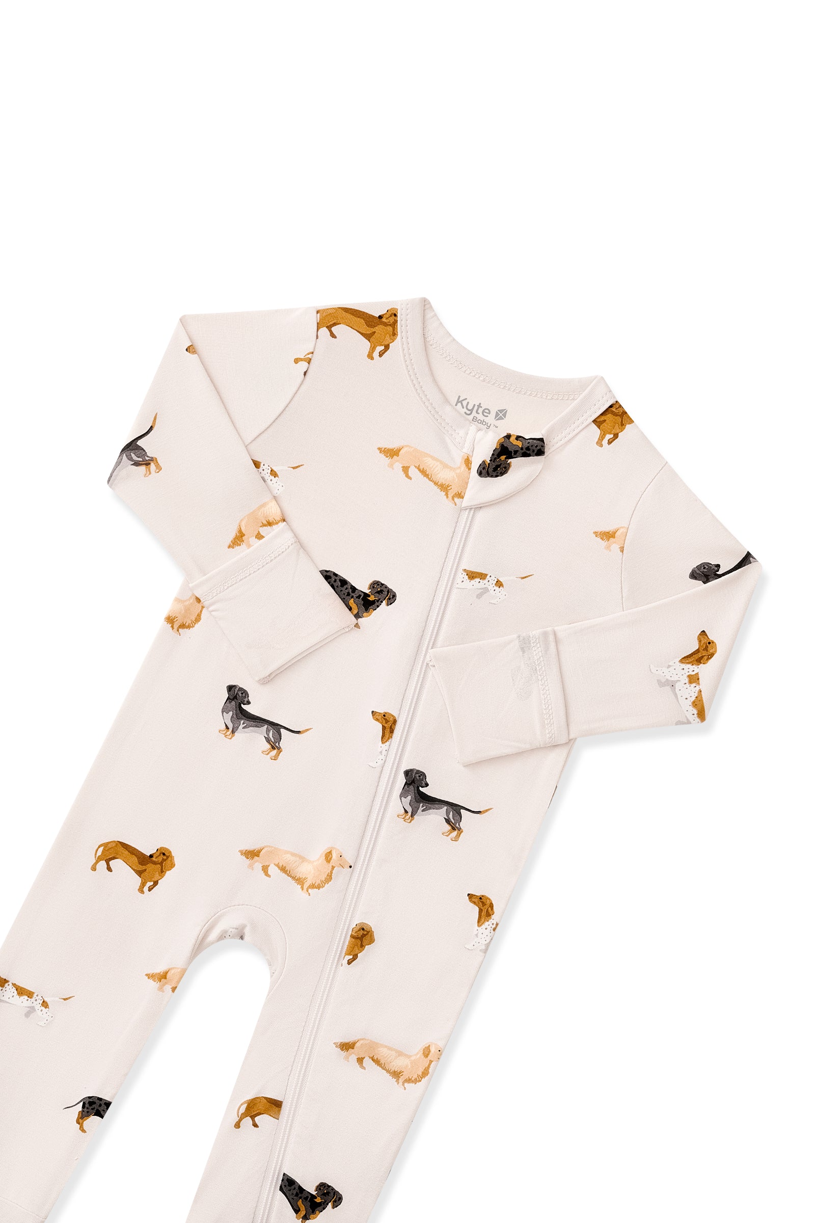 Zippered Romper in Dachshund - Image 5