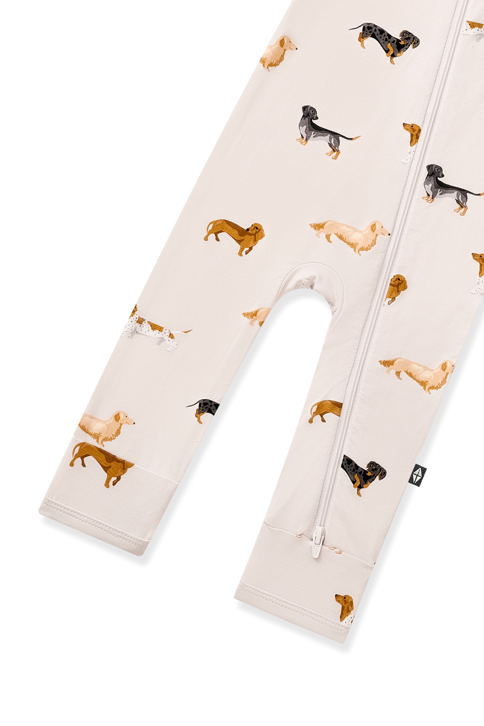 Zippered Romper in Dachshund - Image 6