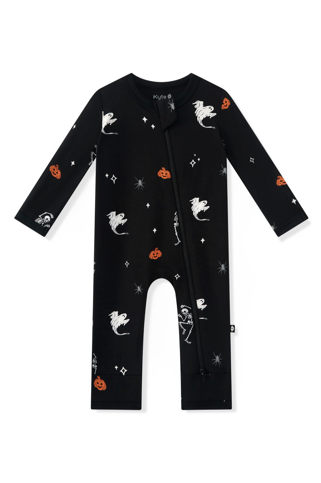 Zippered Romper in Halloween Friends - Image 2