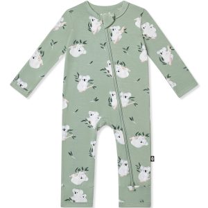 Zippered Romper in Koala