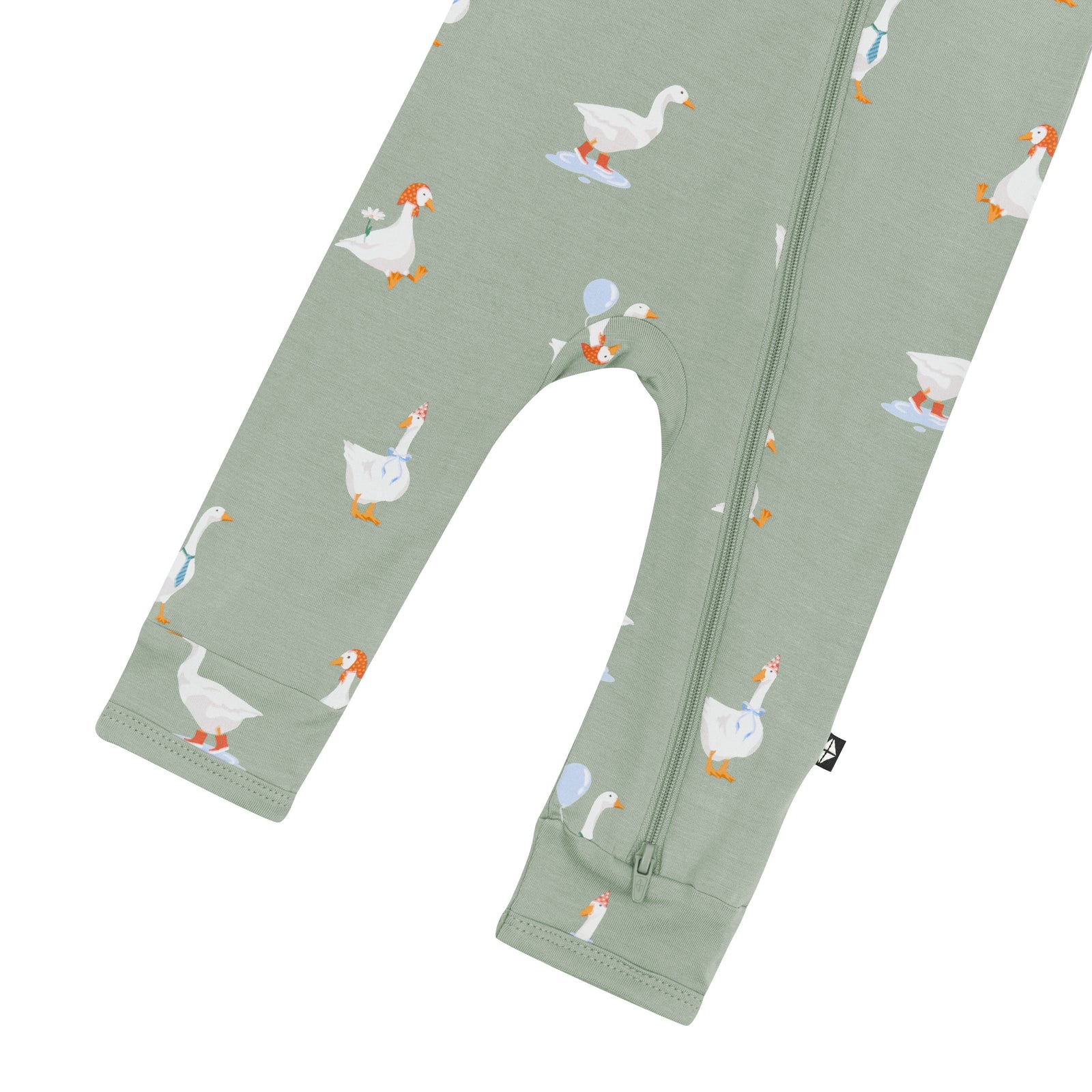 Zippered Romper in Silly Goose - Image 6