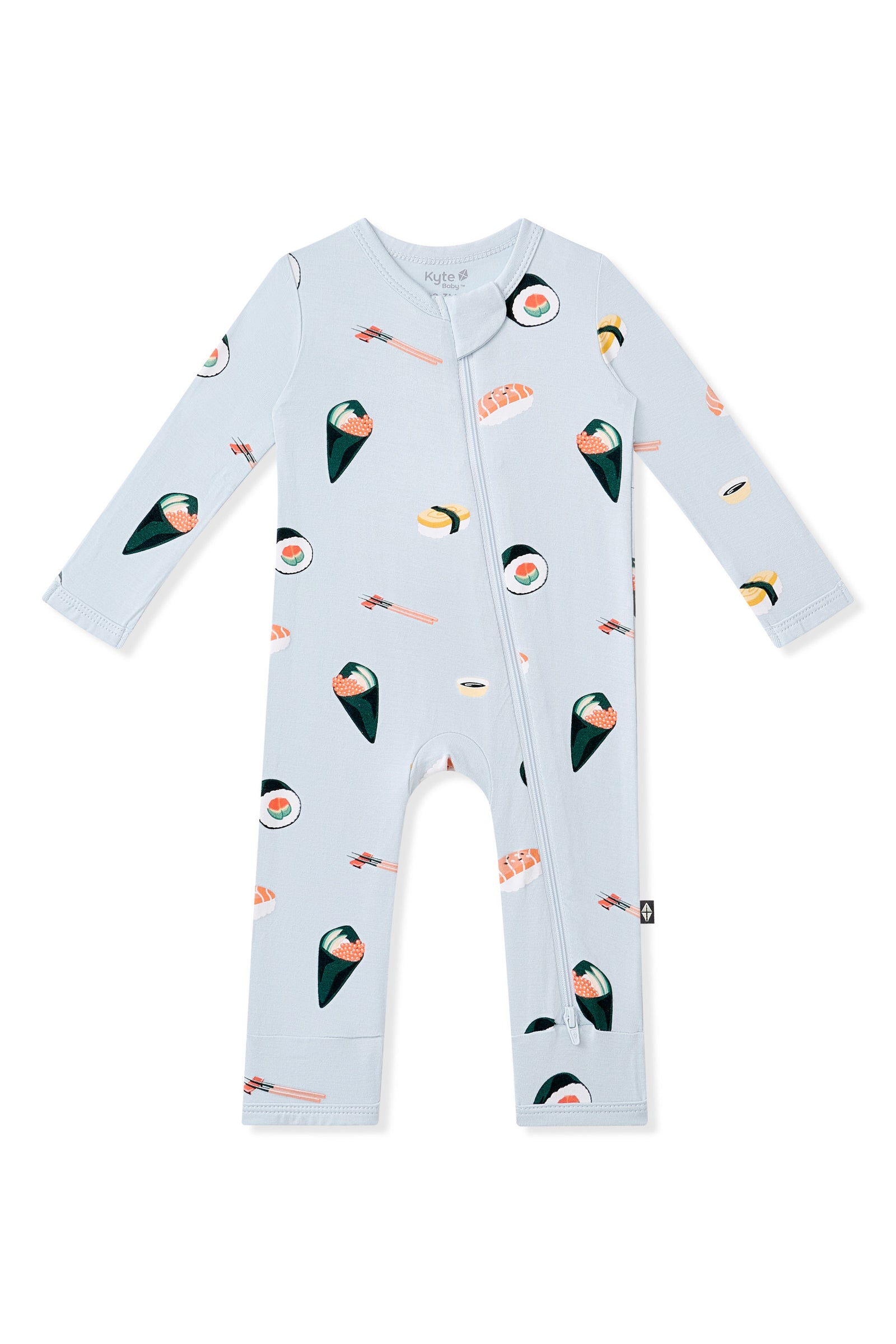 Zippered Romper in Ice Sushi - Image 2