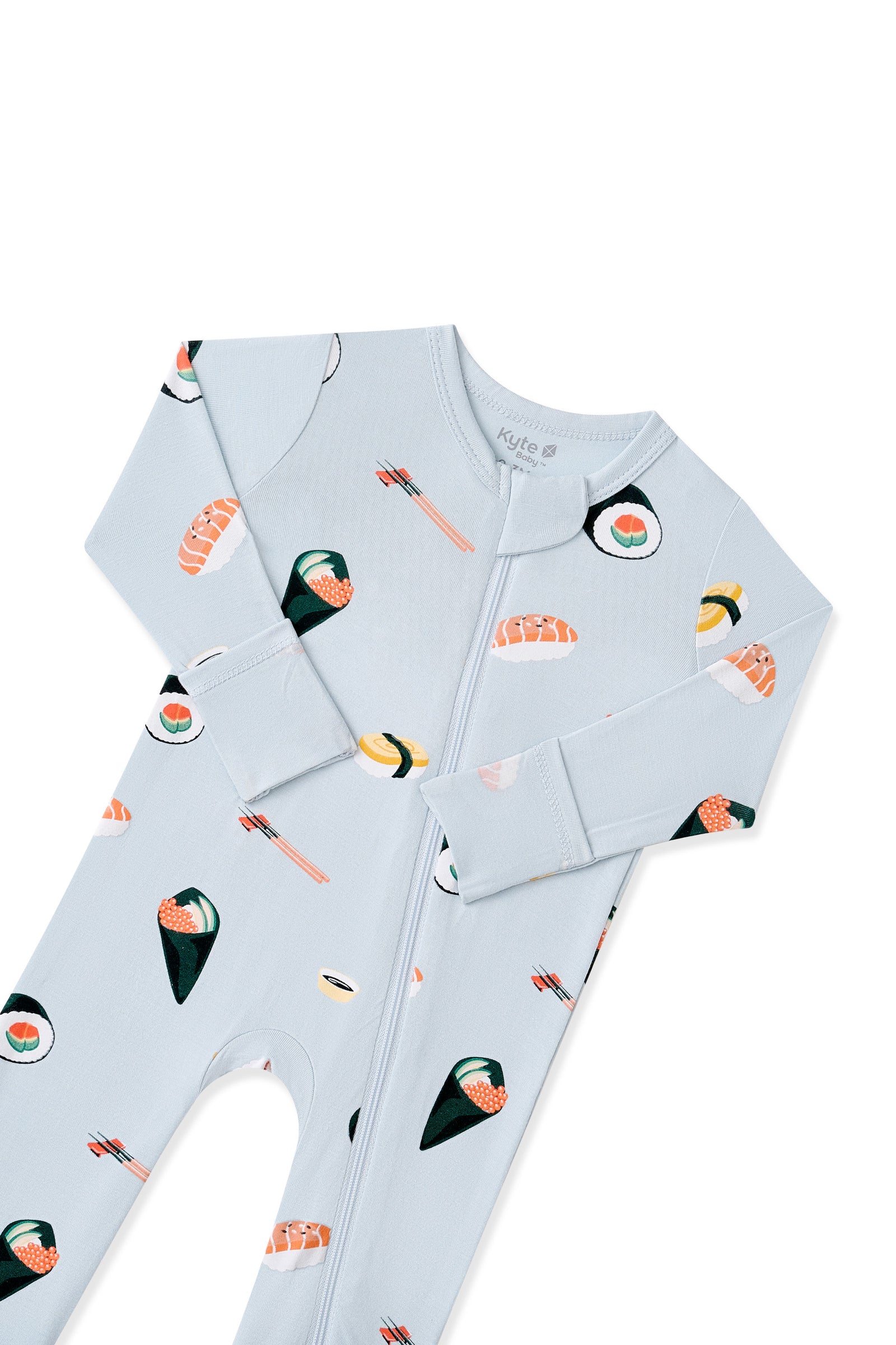 Zippered Romper in Ice Sushi - Image 6