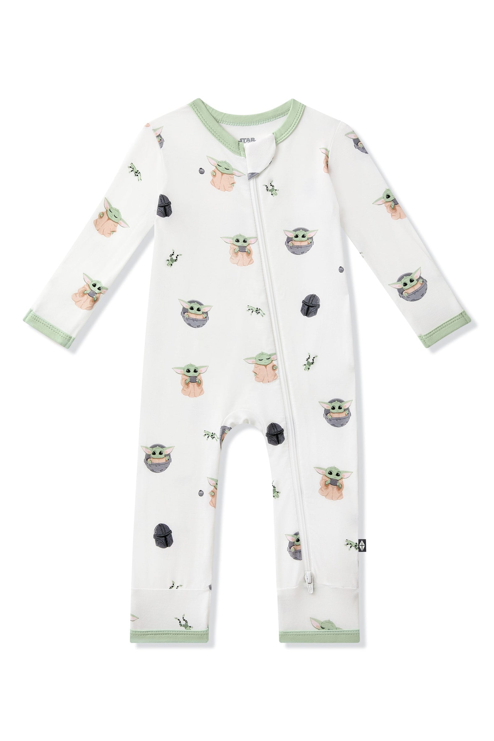 Zippered Romper in Grogu™ - Image 2