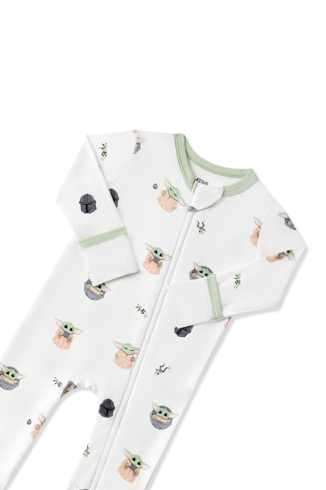 Zippered Romper in Grogu™ - Image 5