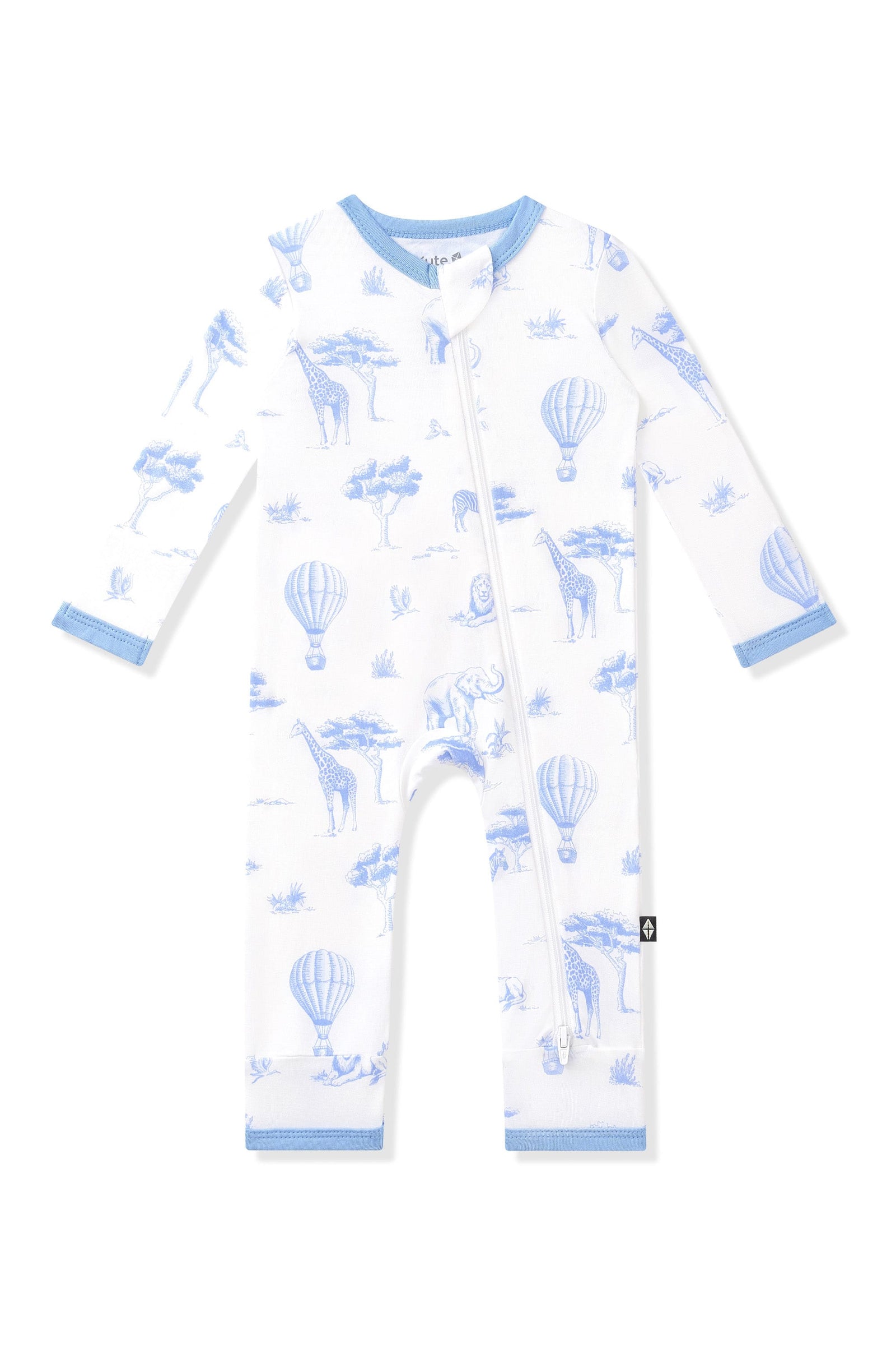 Zippered Romper in Toile Safari - Image 2