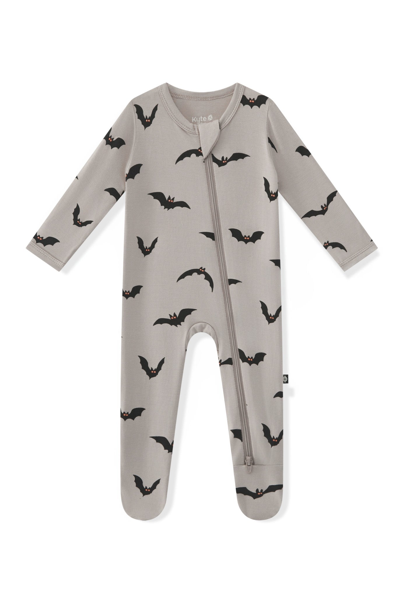 Zippered Footie in Bats - Image 2