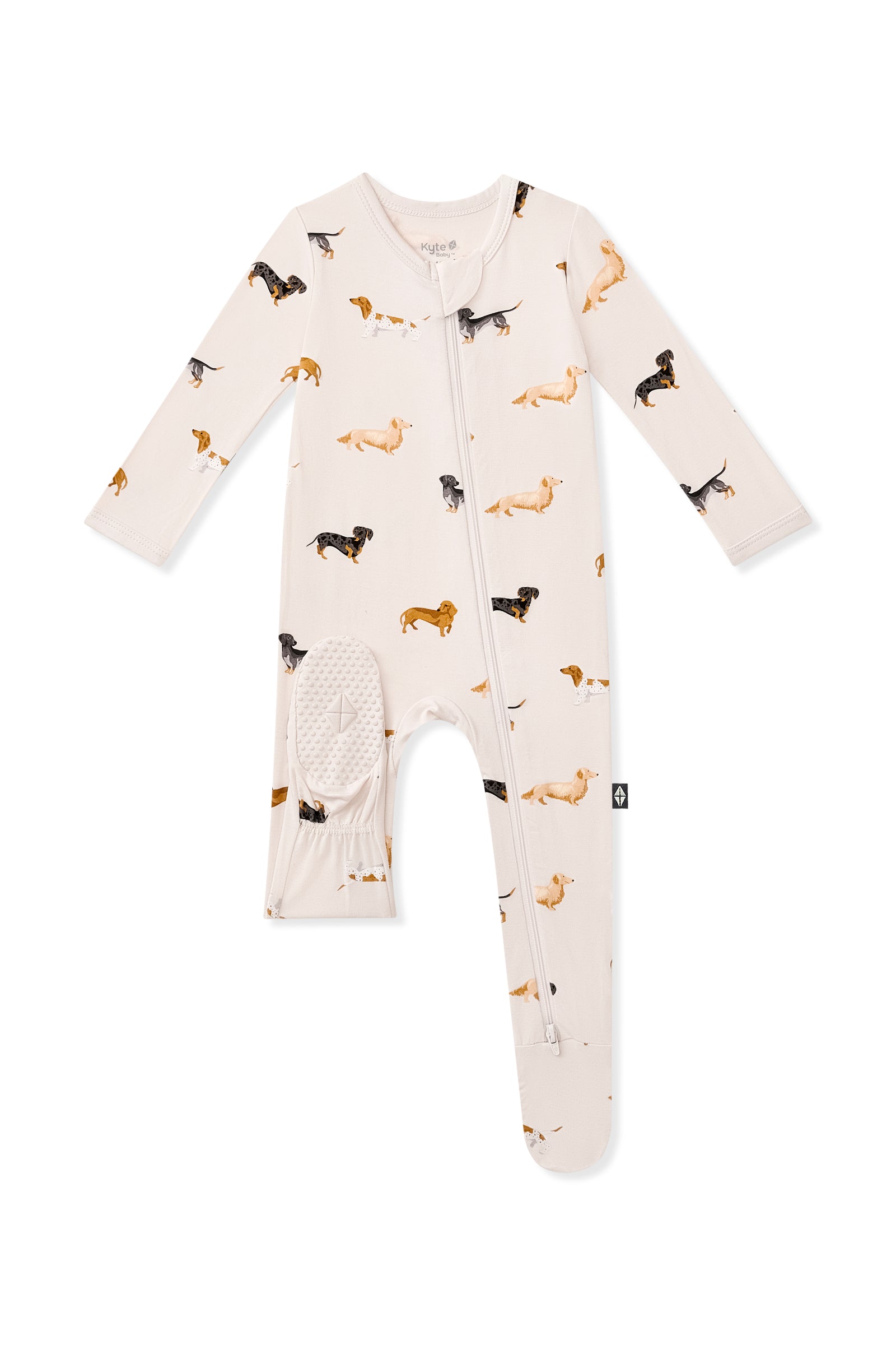 Zippered Footie in Dachshund - Image 6
