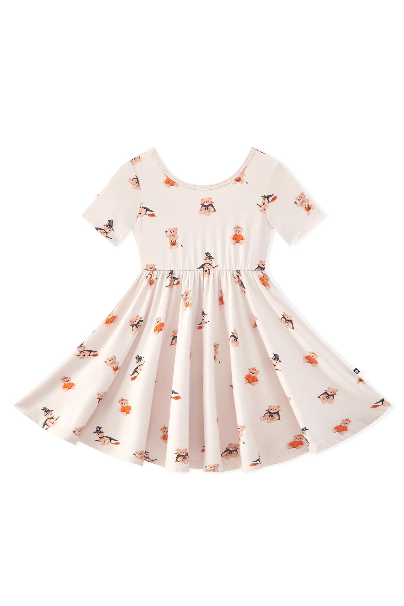 Twirl Dress in Halloween Teddy - Image 2