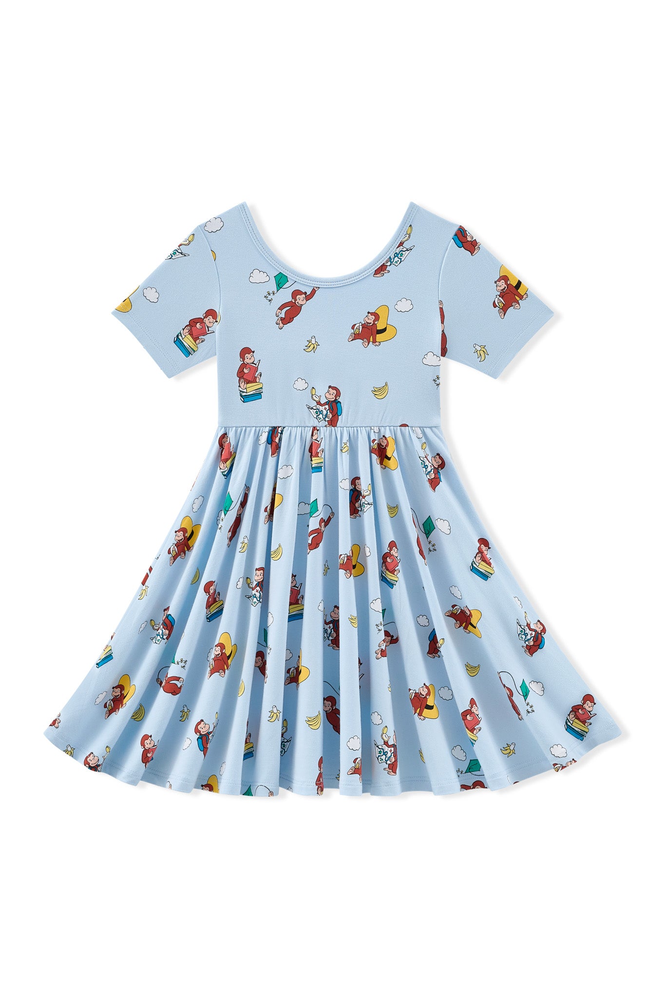 Twirl Dress in Curious George - Image 2