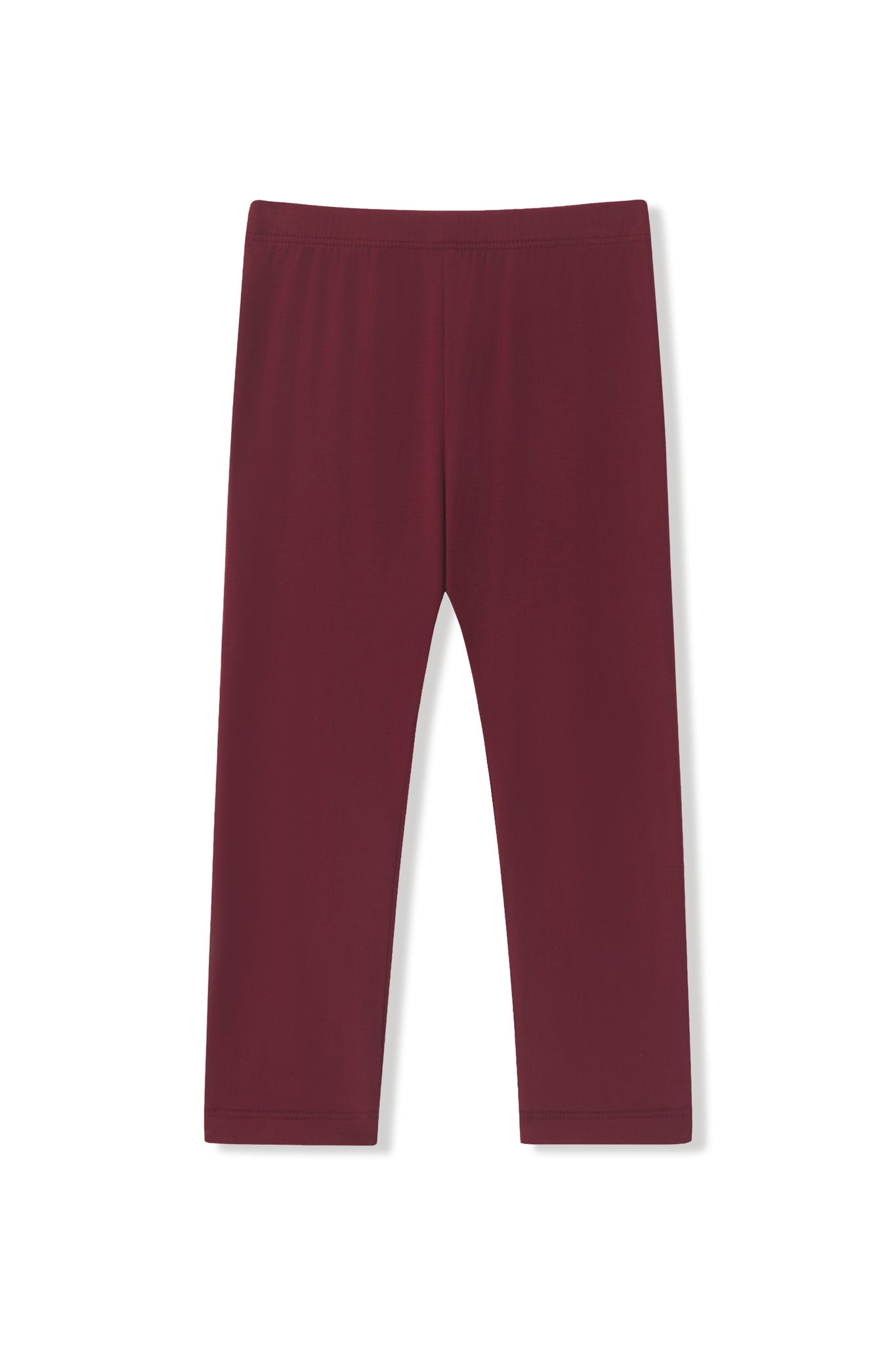 Toddler Leggings in Burgundy - Image 2