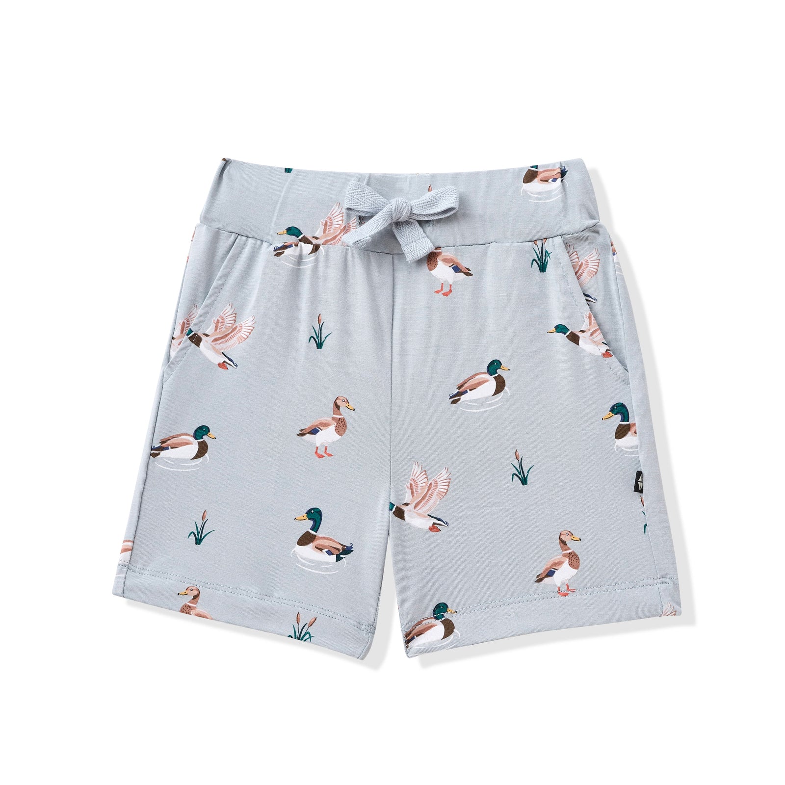 Drawstring Short in Mallard Duck - Image 2