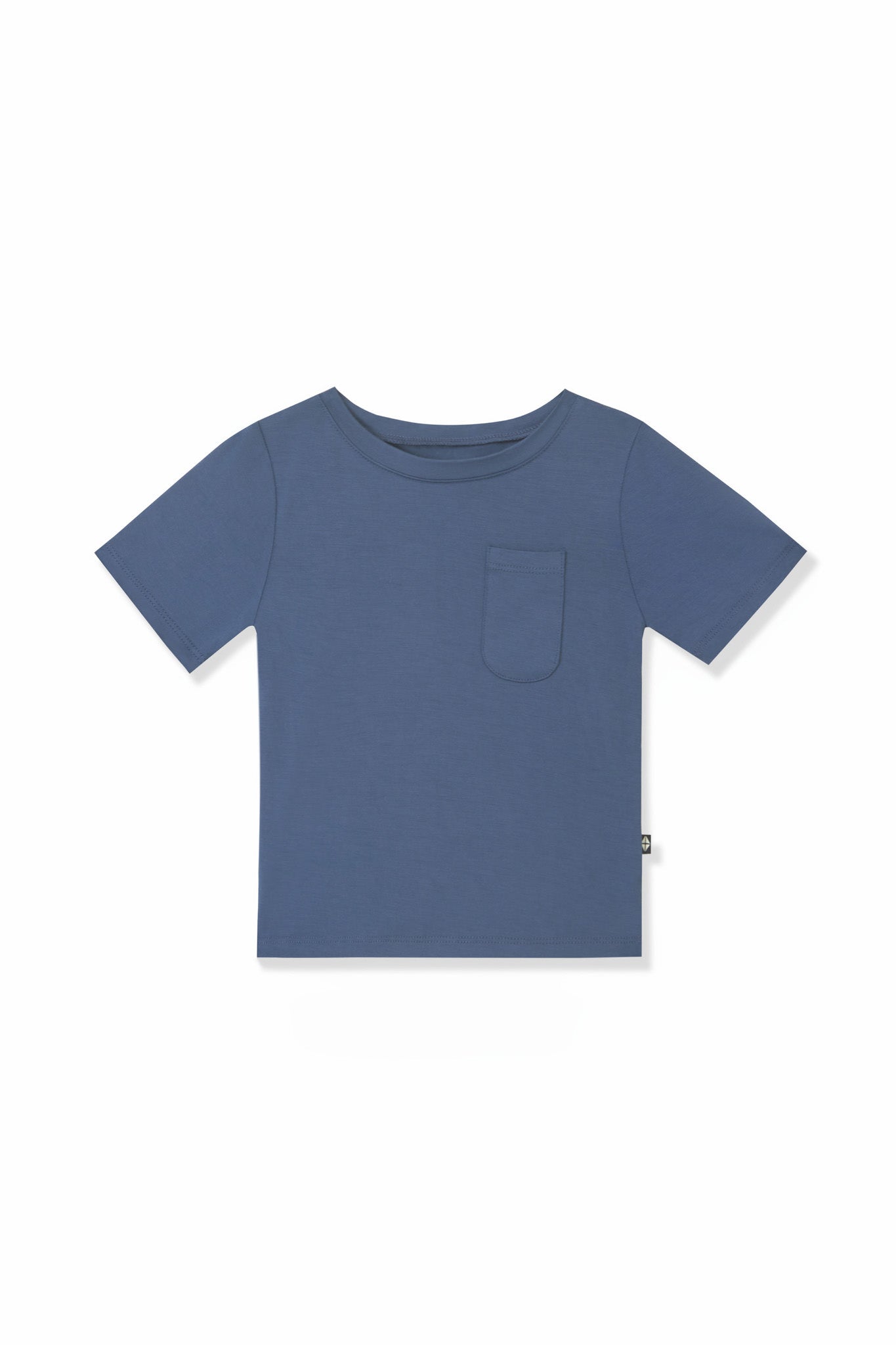 Toddler Crew Neck Tee in Oxford - Image 2