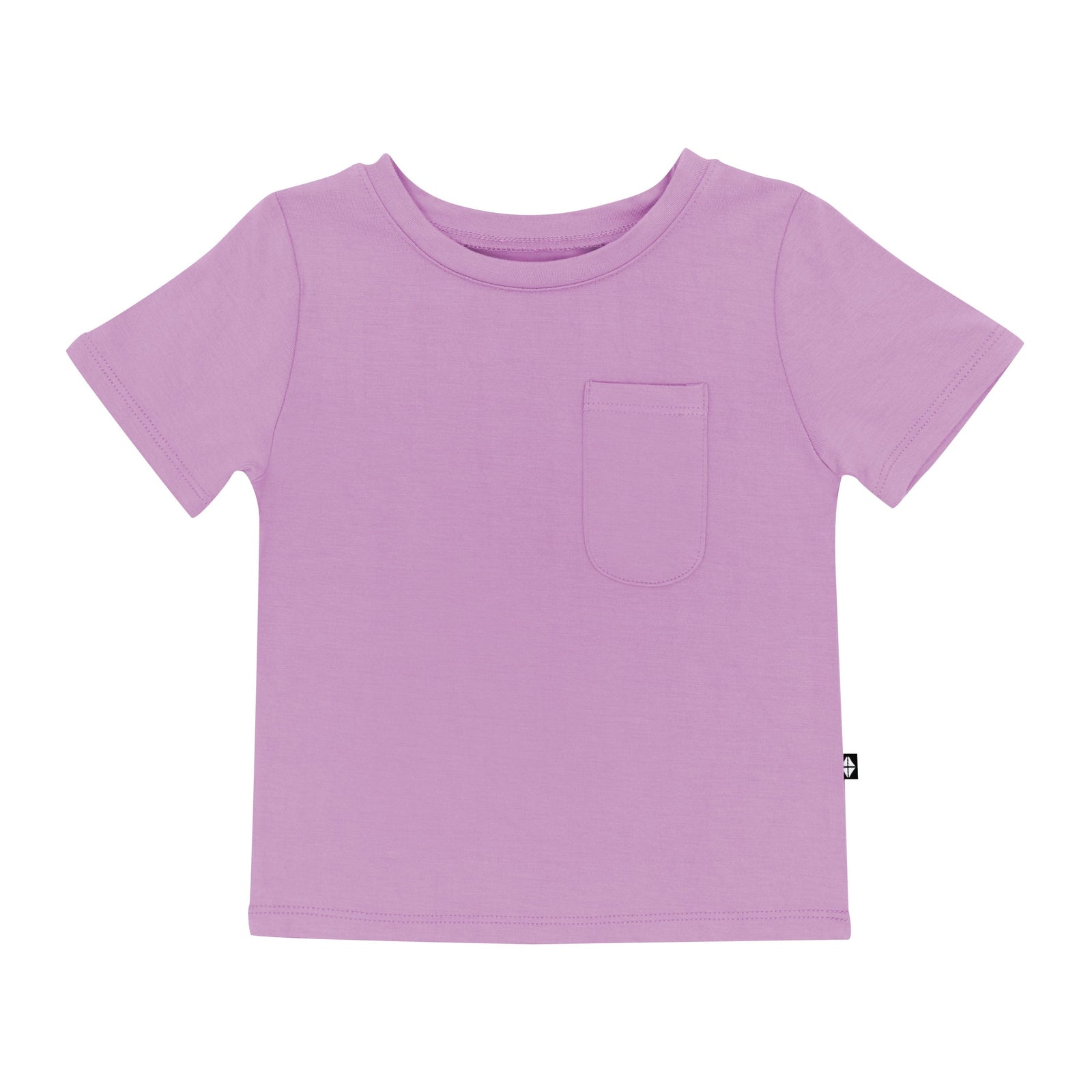 Toddler Crew Neck Tee in Poi - Image 2