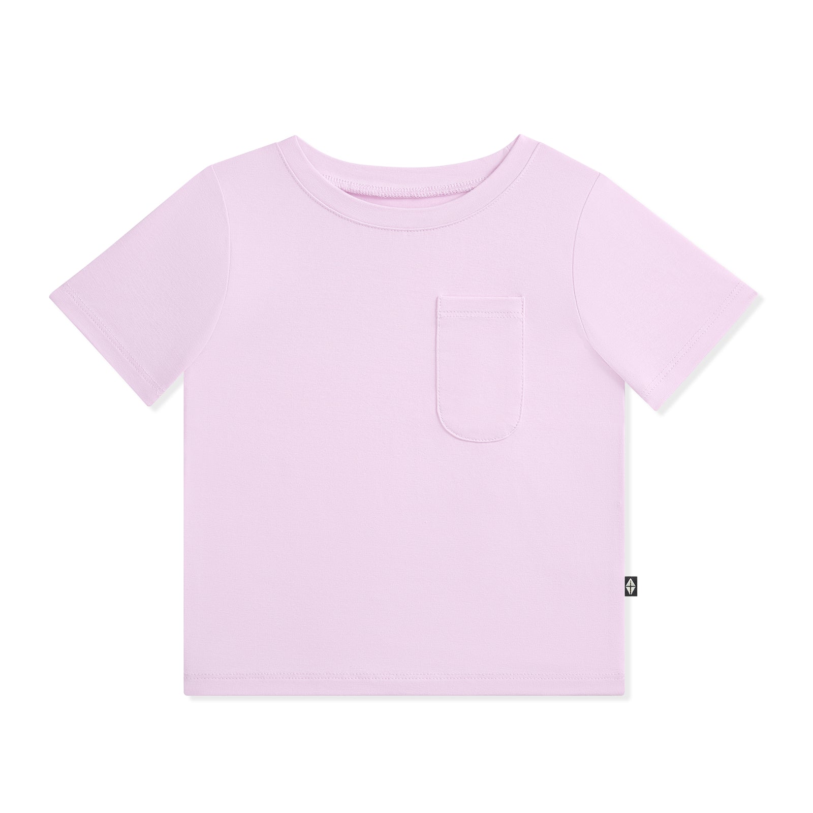 Toddler Crew Neck Tee in Thistle - Image 2