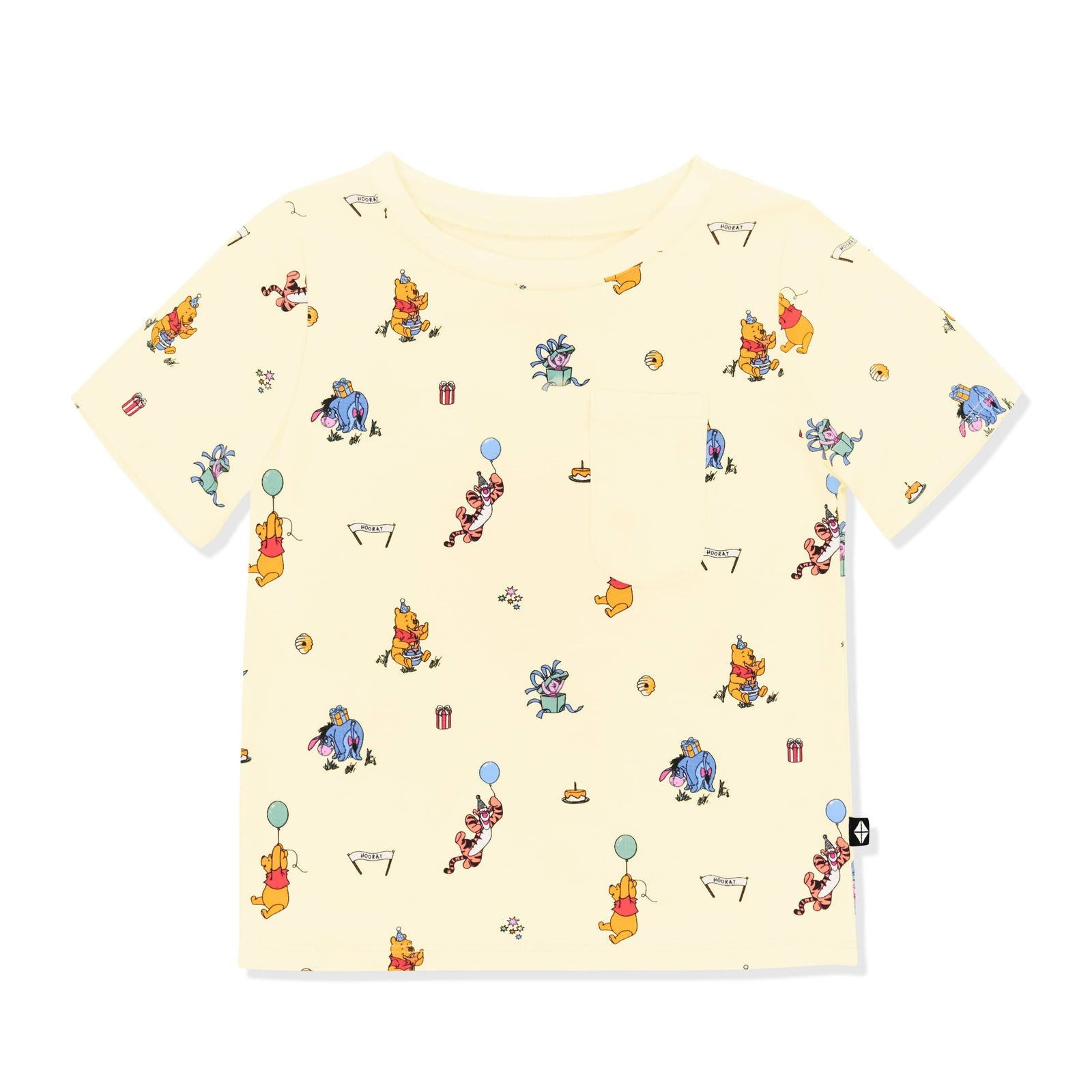 Toddler Crew Neck Tee in Winnie the Pooh Celebration - Image 2