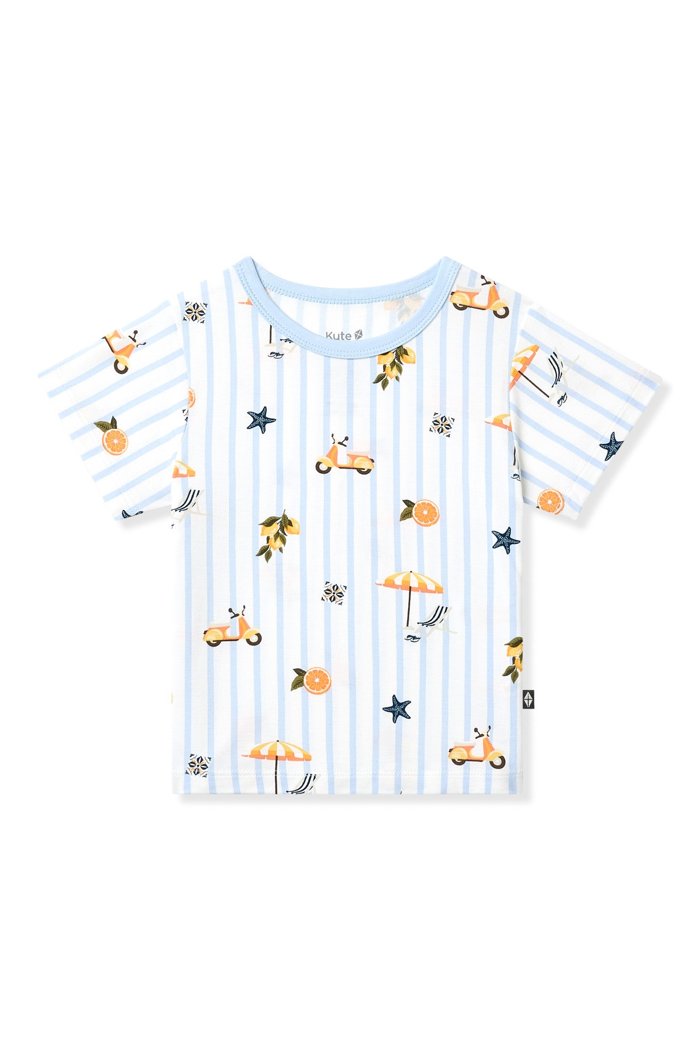 Toddler Basic Tee in Amalfi Coast - Image 2