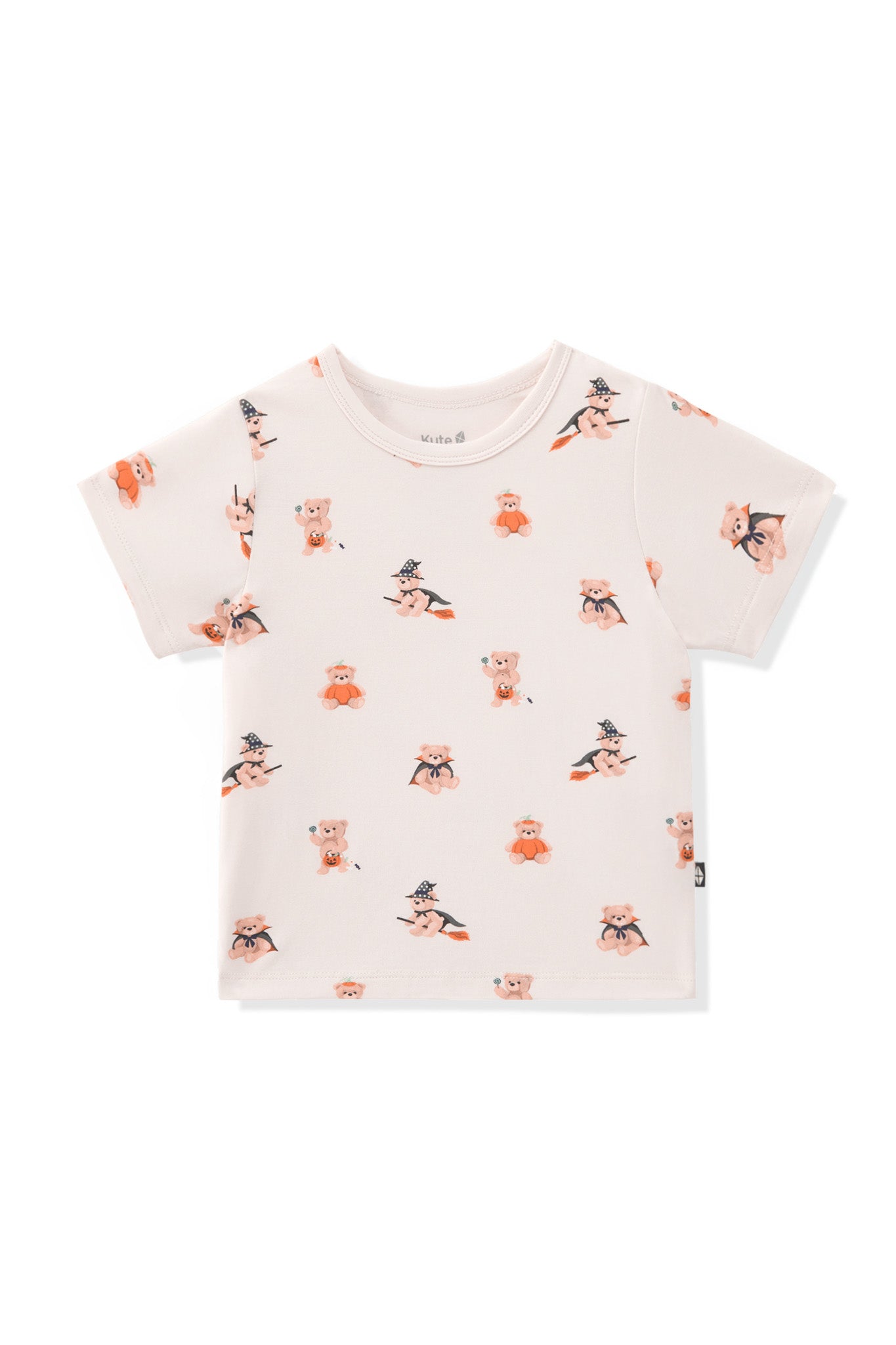 Toddler Basic Tee in Halloween Teddy - Image 2