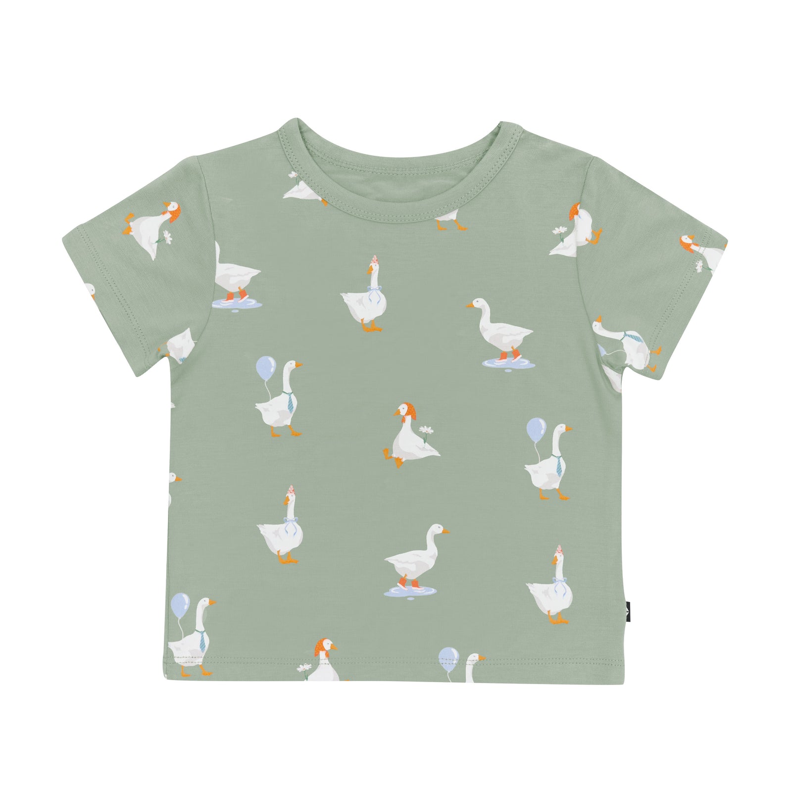 Toddler Basic Tee in Silly Goose - Image 2