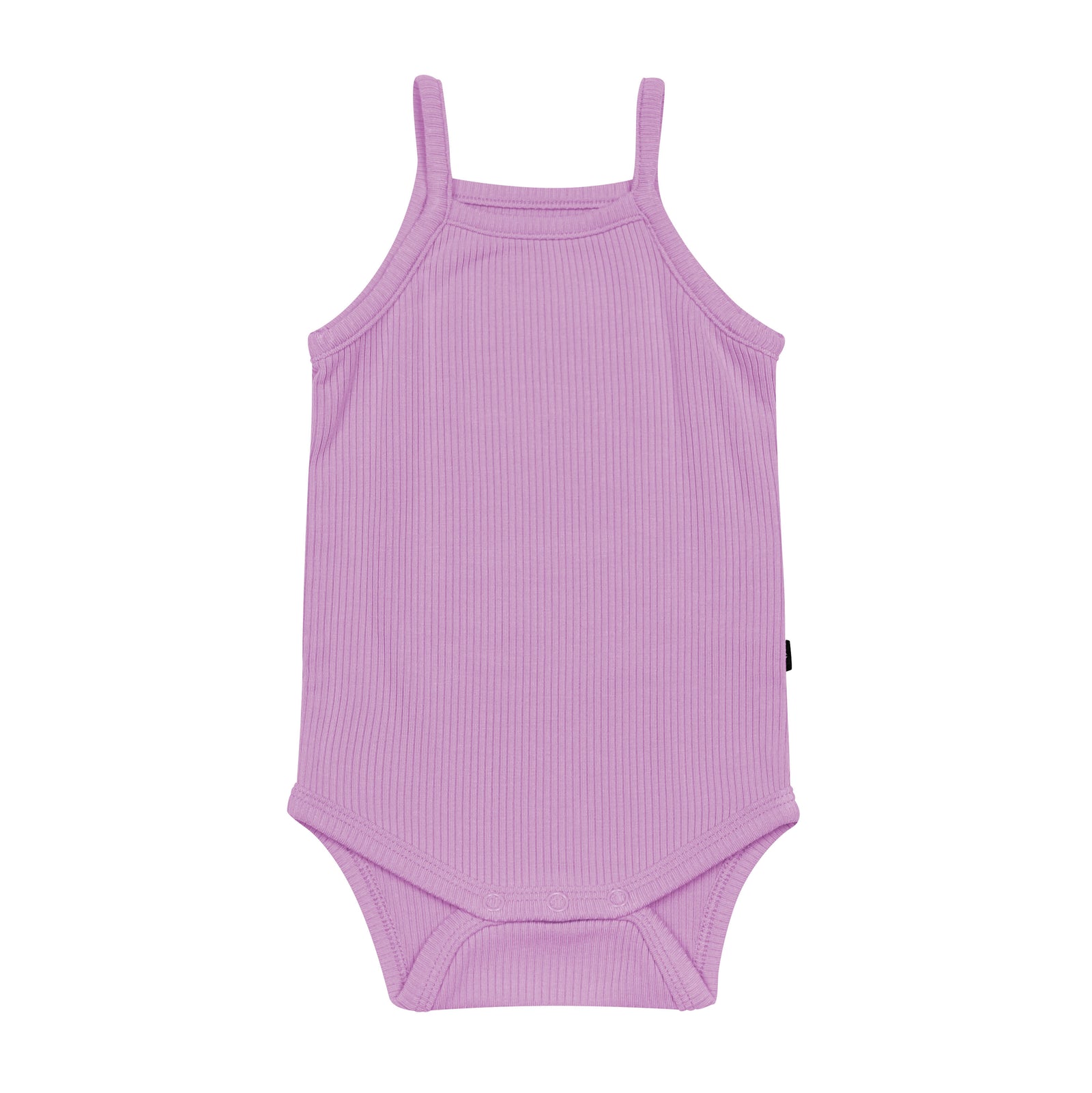 Ribbed Spaghetti Strap Bodysuit in Poi - Image 2