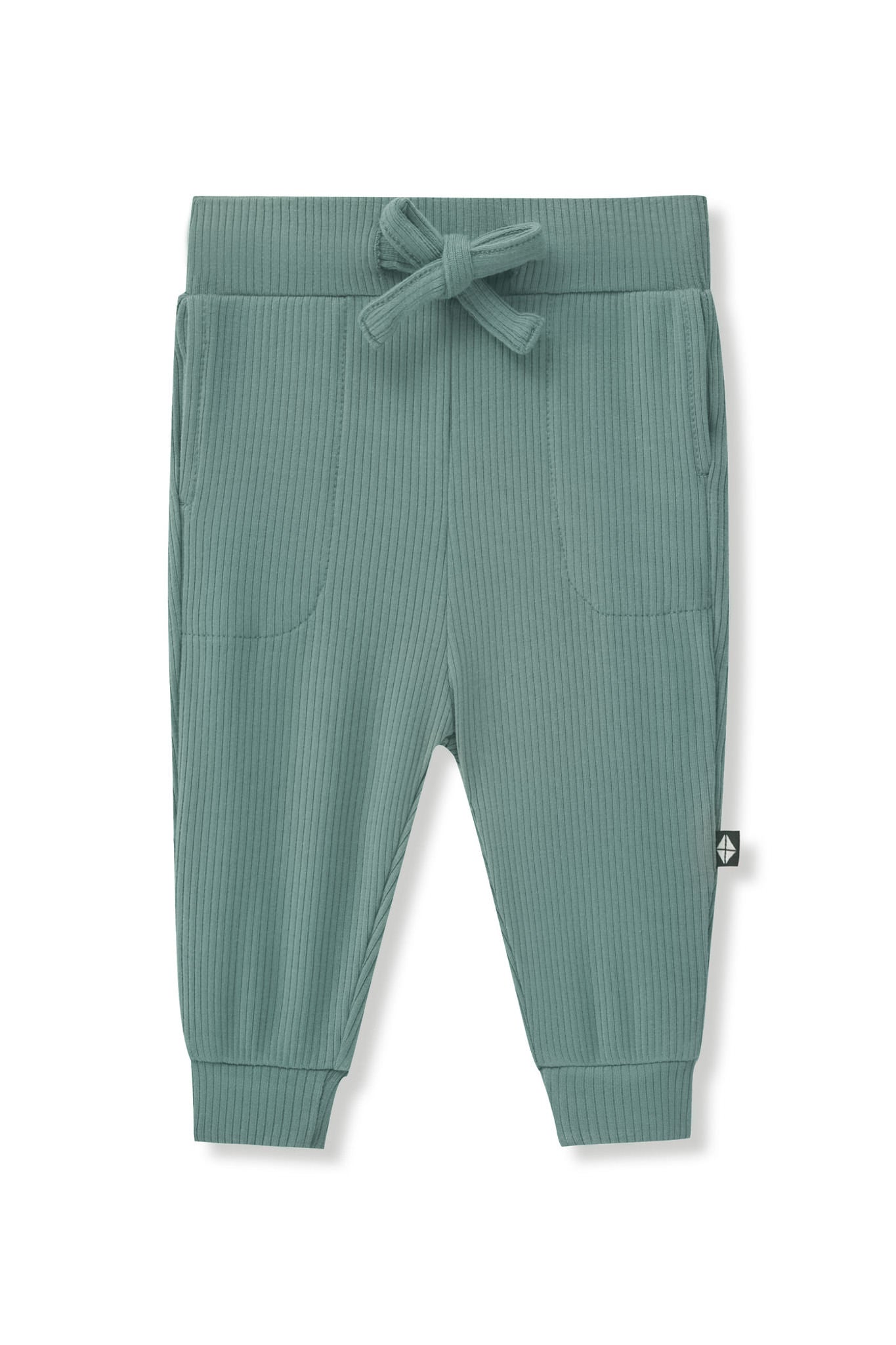 Ribbed Jogger Pant in Pine - Image 2