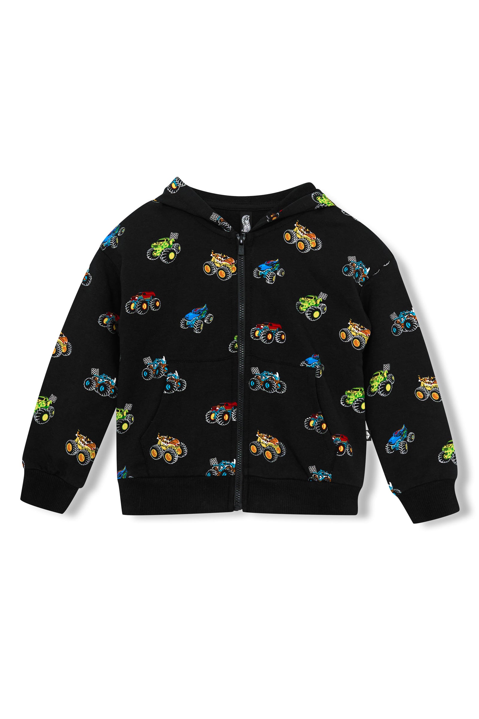 Zip-Up Hoodie in Monster Truck - Image 2
