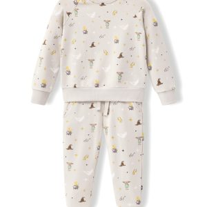 Long Sleeve Jogger Set in Starry Icon