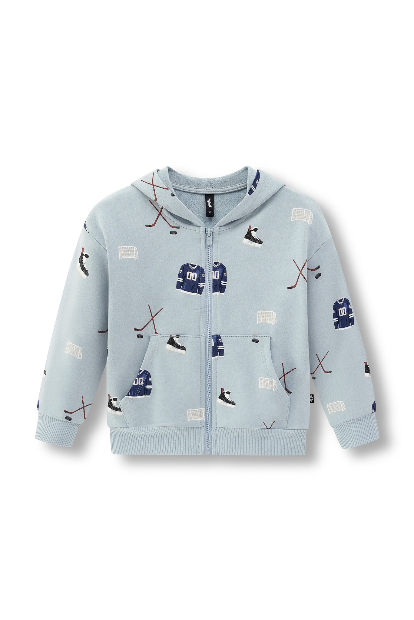 Zip-Up Hoodie in Vintage Hockey - Image 2