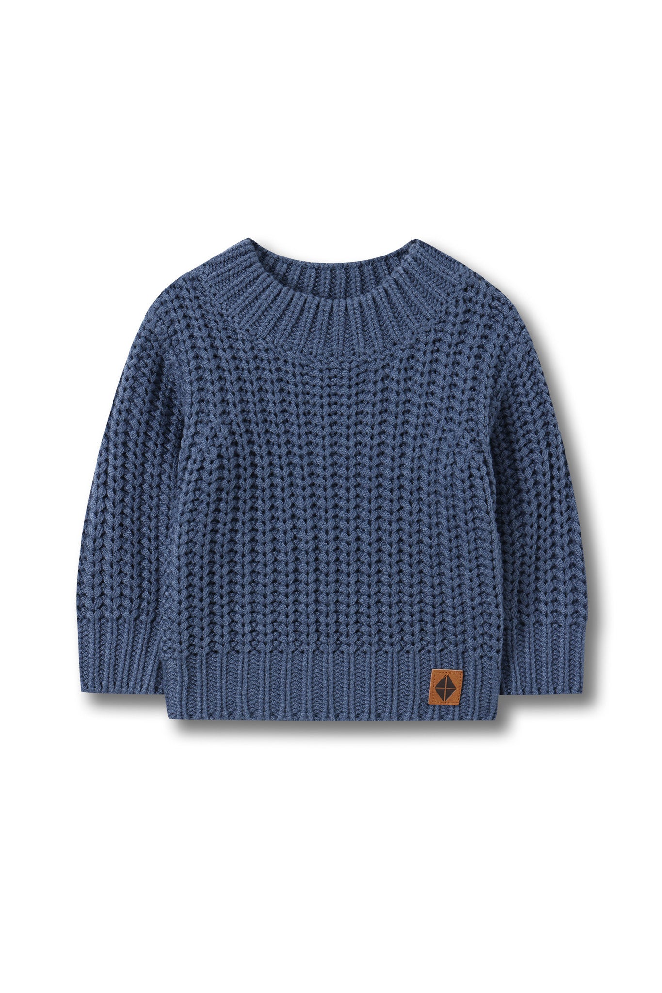 Chunky Knit Sweater in Oxford - Image 2