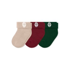 Baby 3-Pack Socks in Holiday