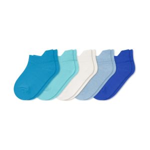 Ankle Socks Combo 5-Pack in Wave
