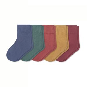 Quarter Socks Combo 5-Pack in Autumn