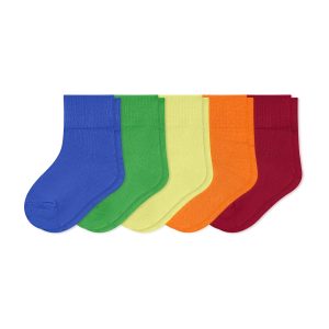 Quarter Socks Combo 5-Pack in Brights
